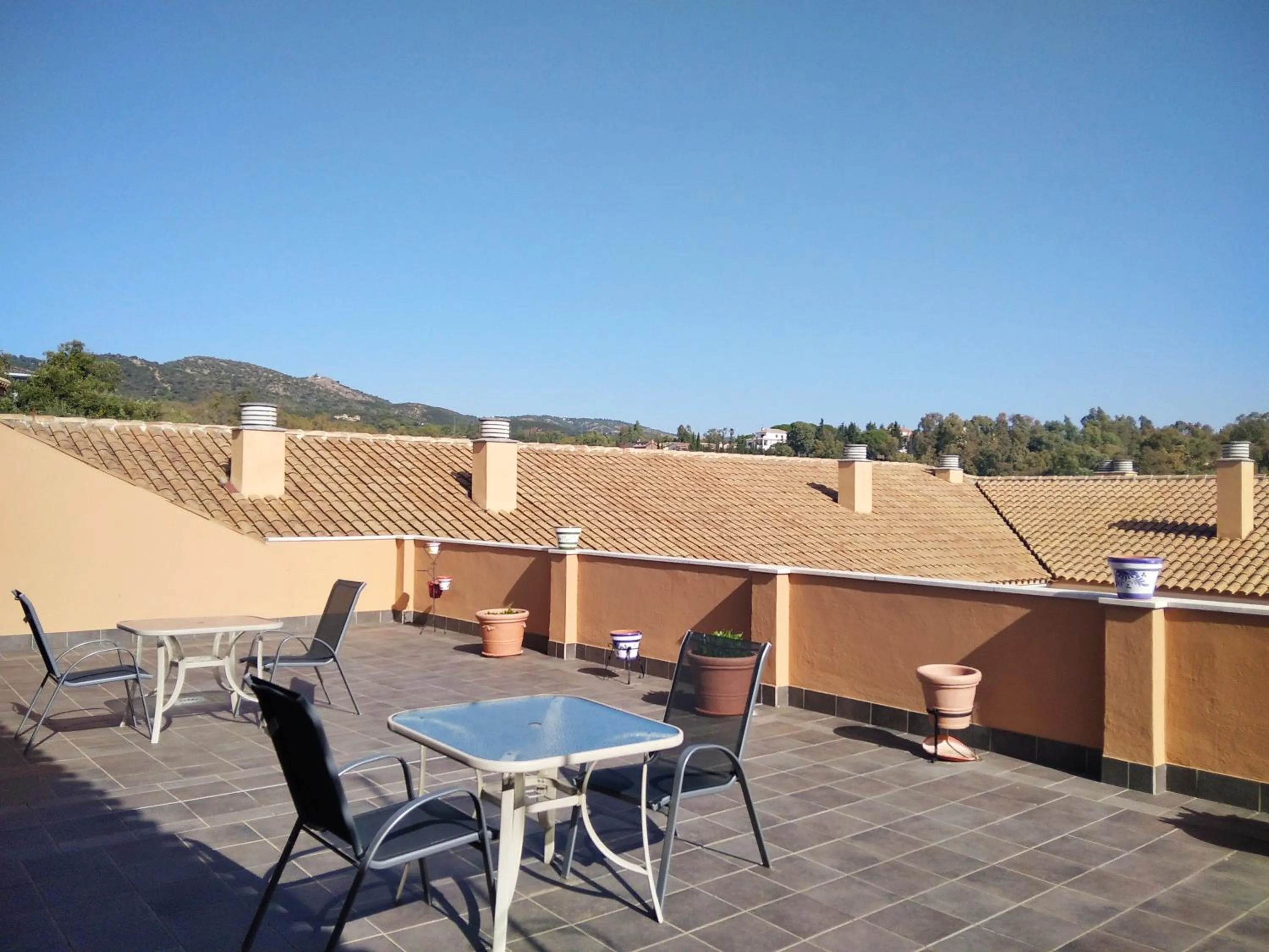 Patio in Apartamentos Turísticos La Castilleja