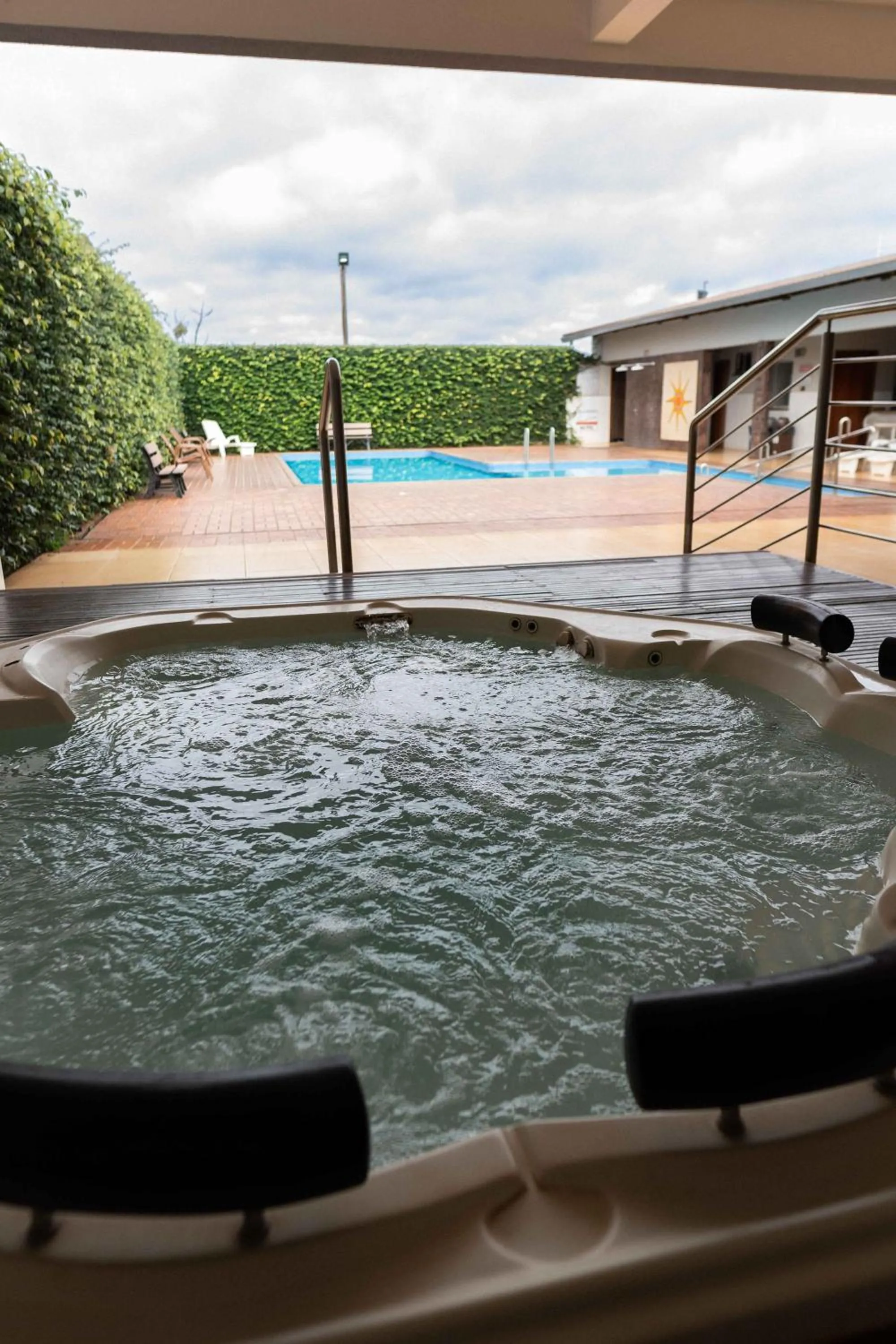 Swimming pool in Luz Hotel by Castelo Itaipava
