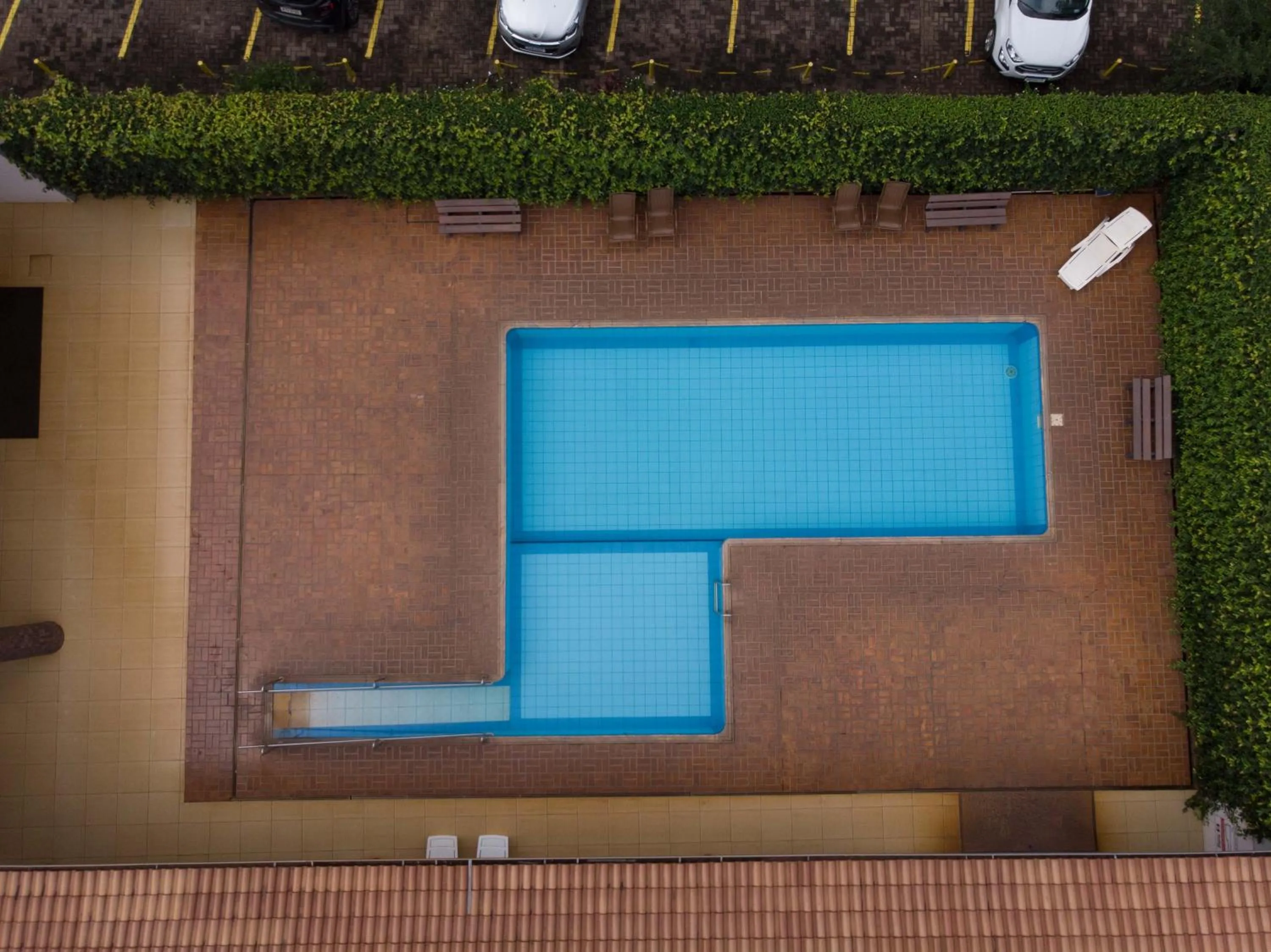 Pool view in Luz Hotel by Castelo Itaipava