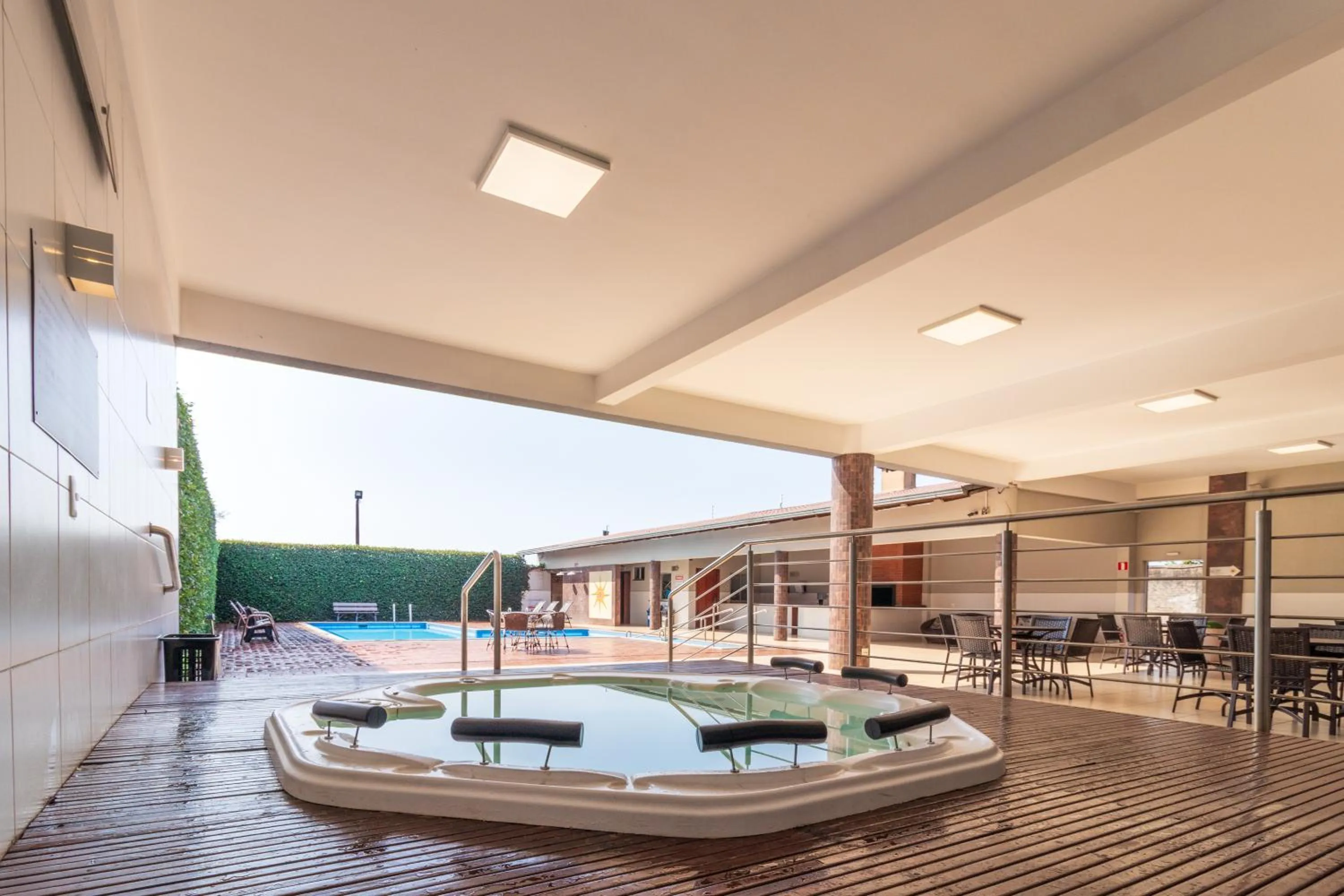 Hot Tub in Luz Hotel by Castelo Itaipava