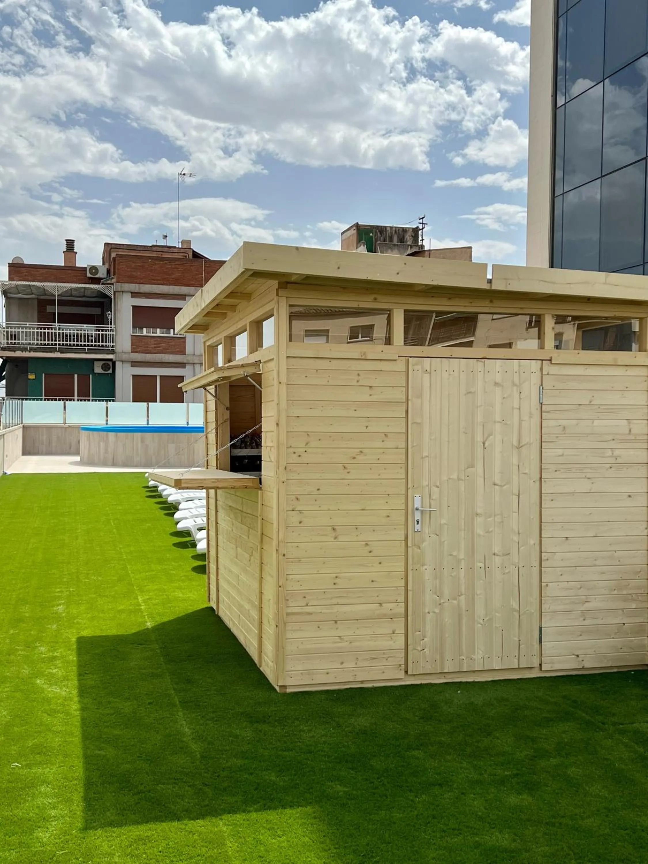 Solarium in Hotel Tent Granada