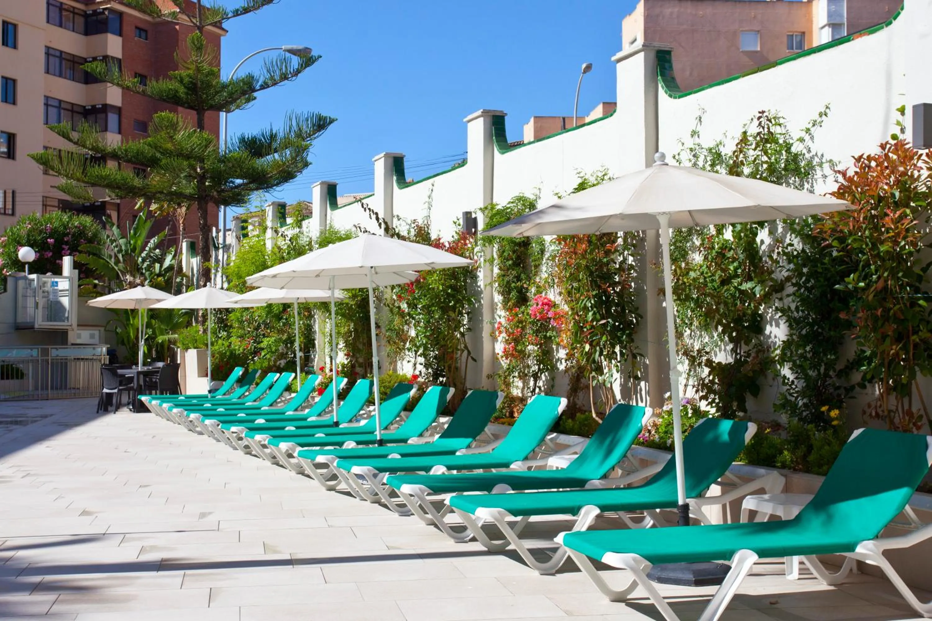 Patio in Apartamentos Ecuador Park