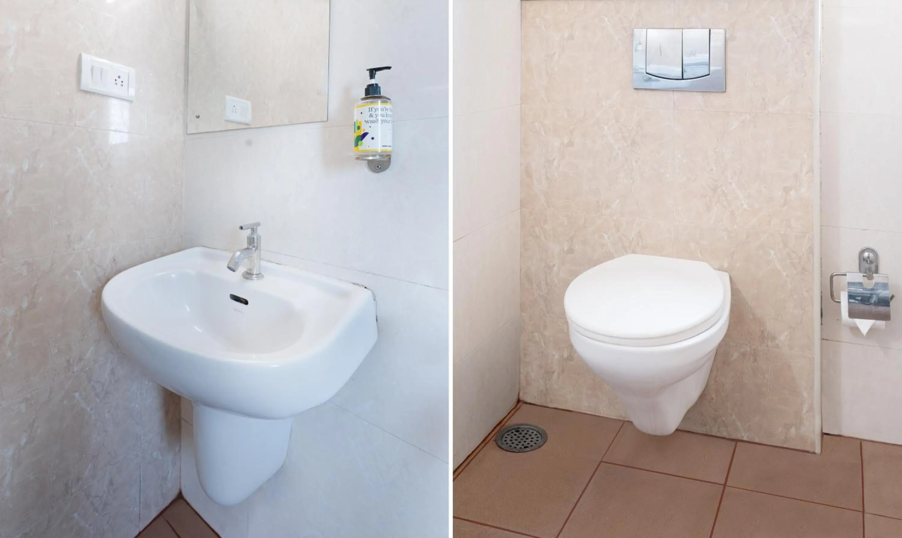 Bathroom in Itsy Hotels Worldtree ITPL