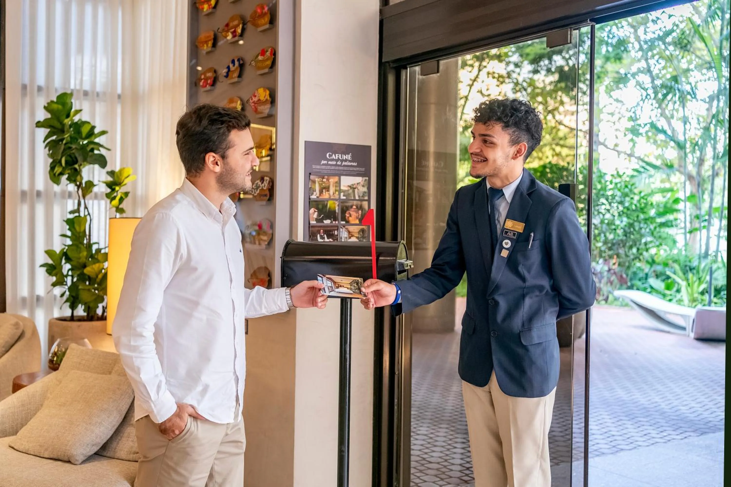 Lobby or reception in Grand Mercure SP Itaim Bibi