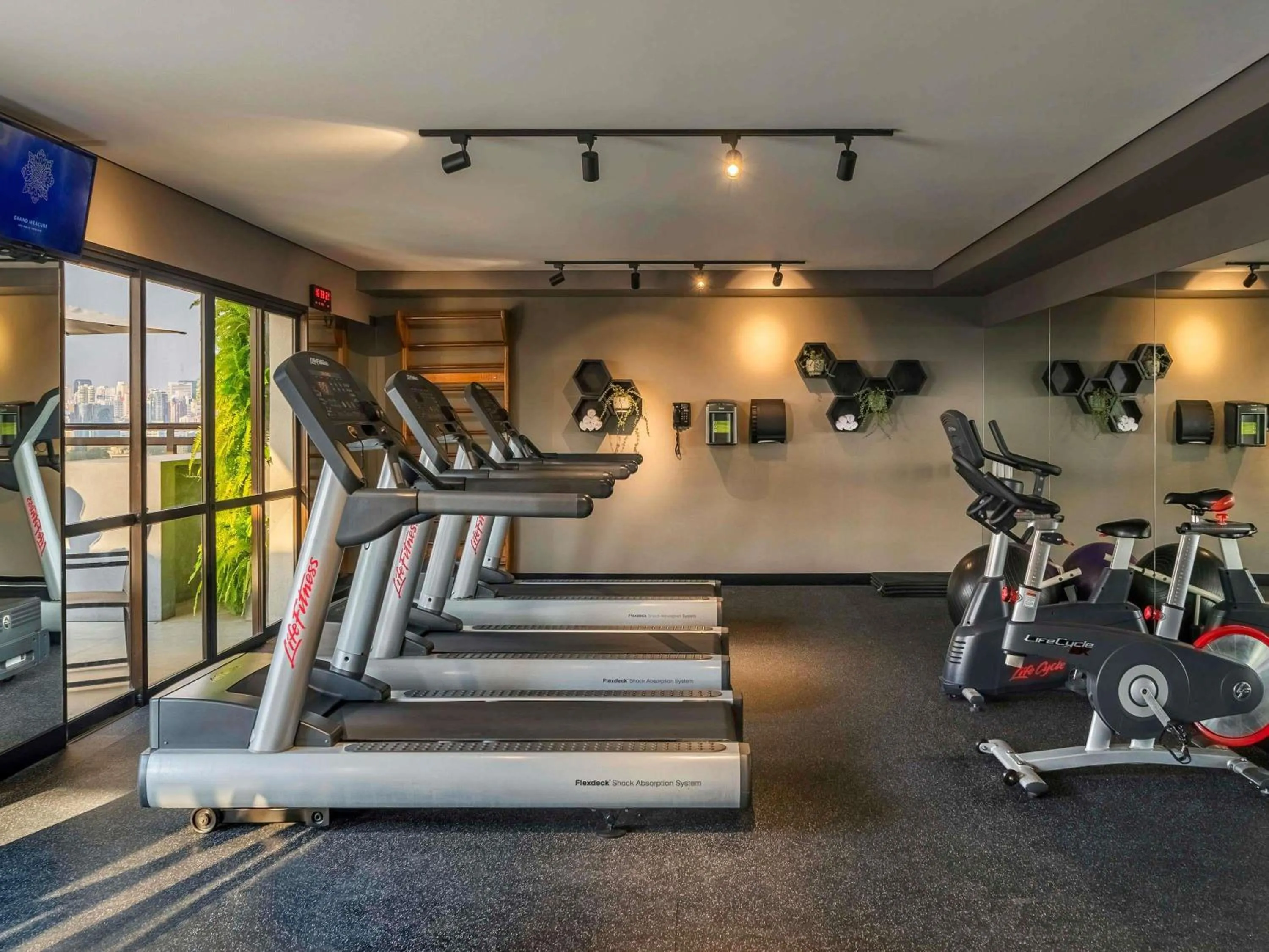 Fitness centre/facilities in Grand Mercure SP Itaim Bibi