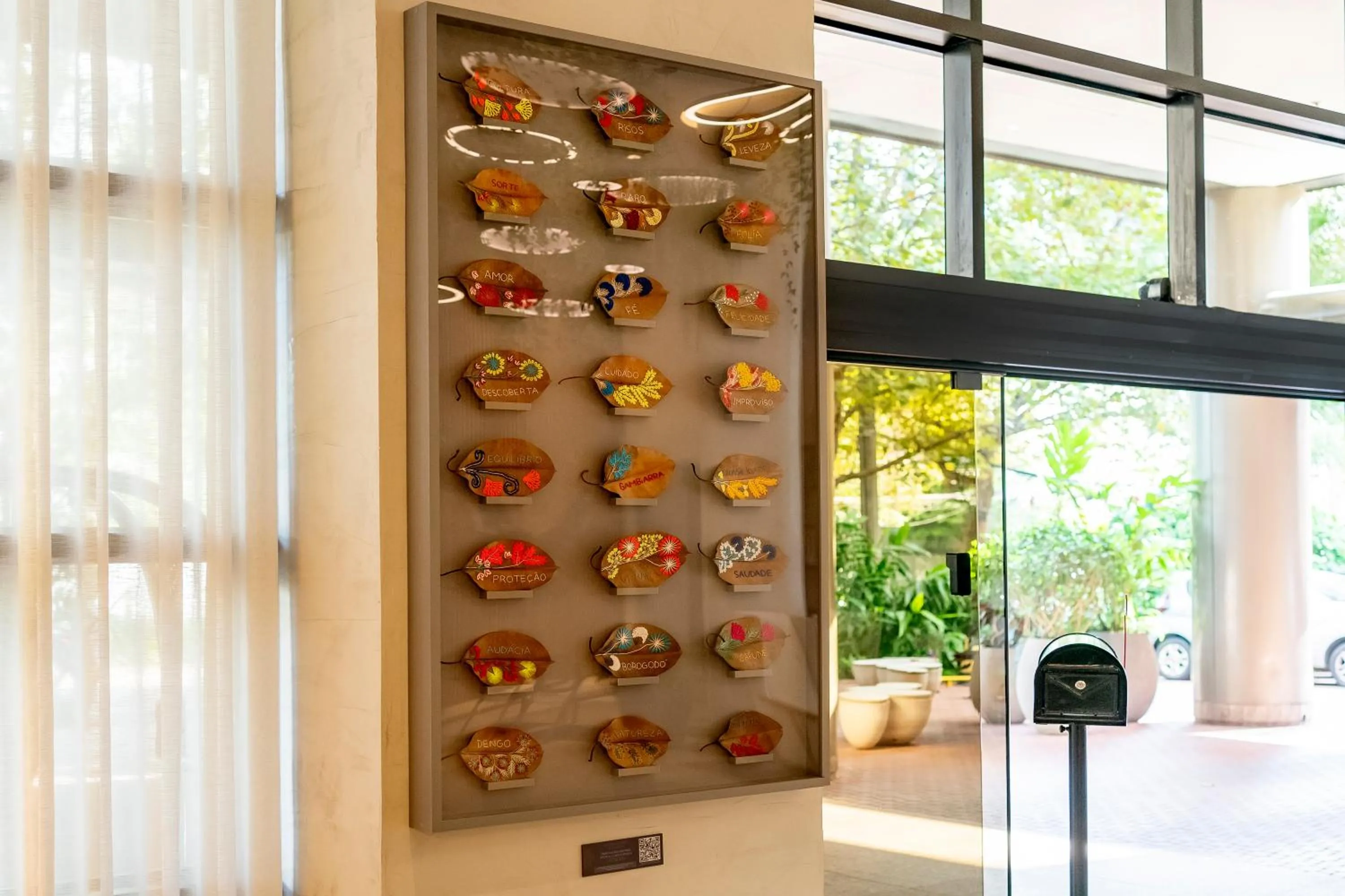 Decorative detail in Grand Mercure SP Itaim Bibi