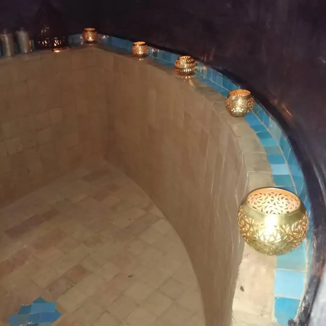 Steam room in Les Bains de Fez Tara
