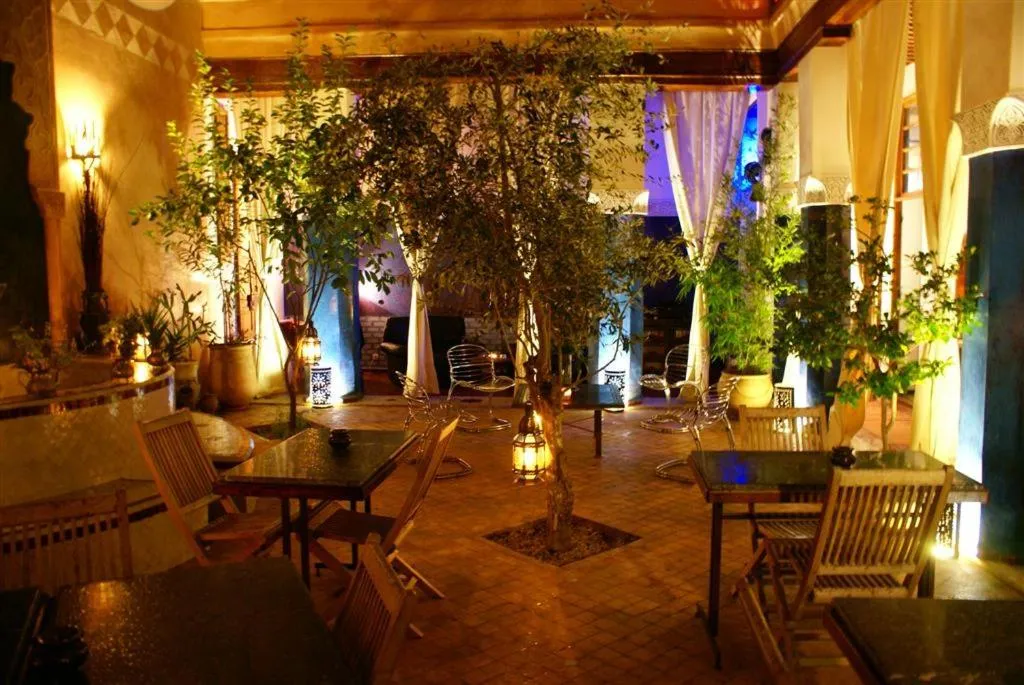 Decorative detail in Les Bains de Fez Tara