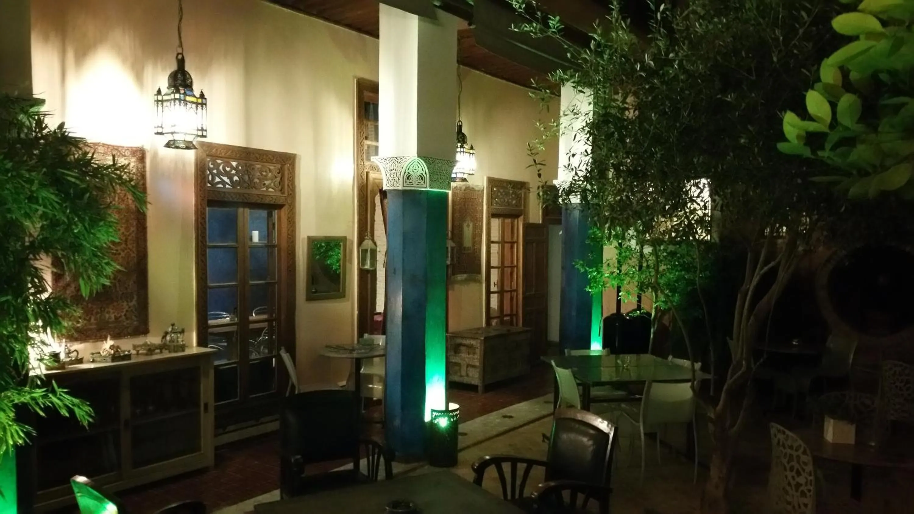 Facade/entrance in Les Bains de Fez Tara