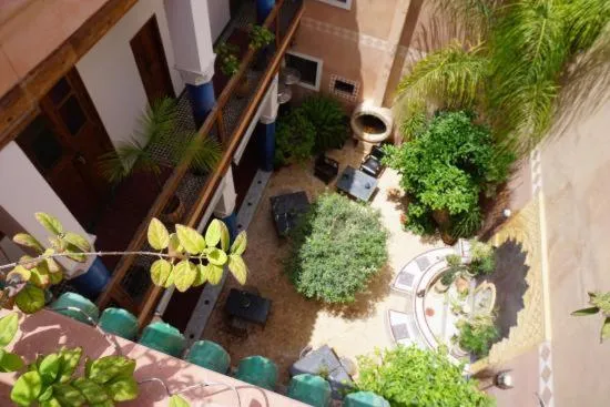 Floor plan in Les Bains de Fez Tara