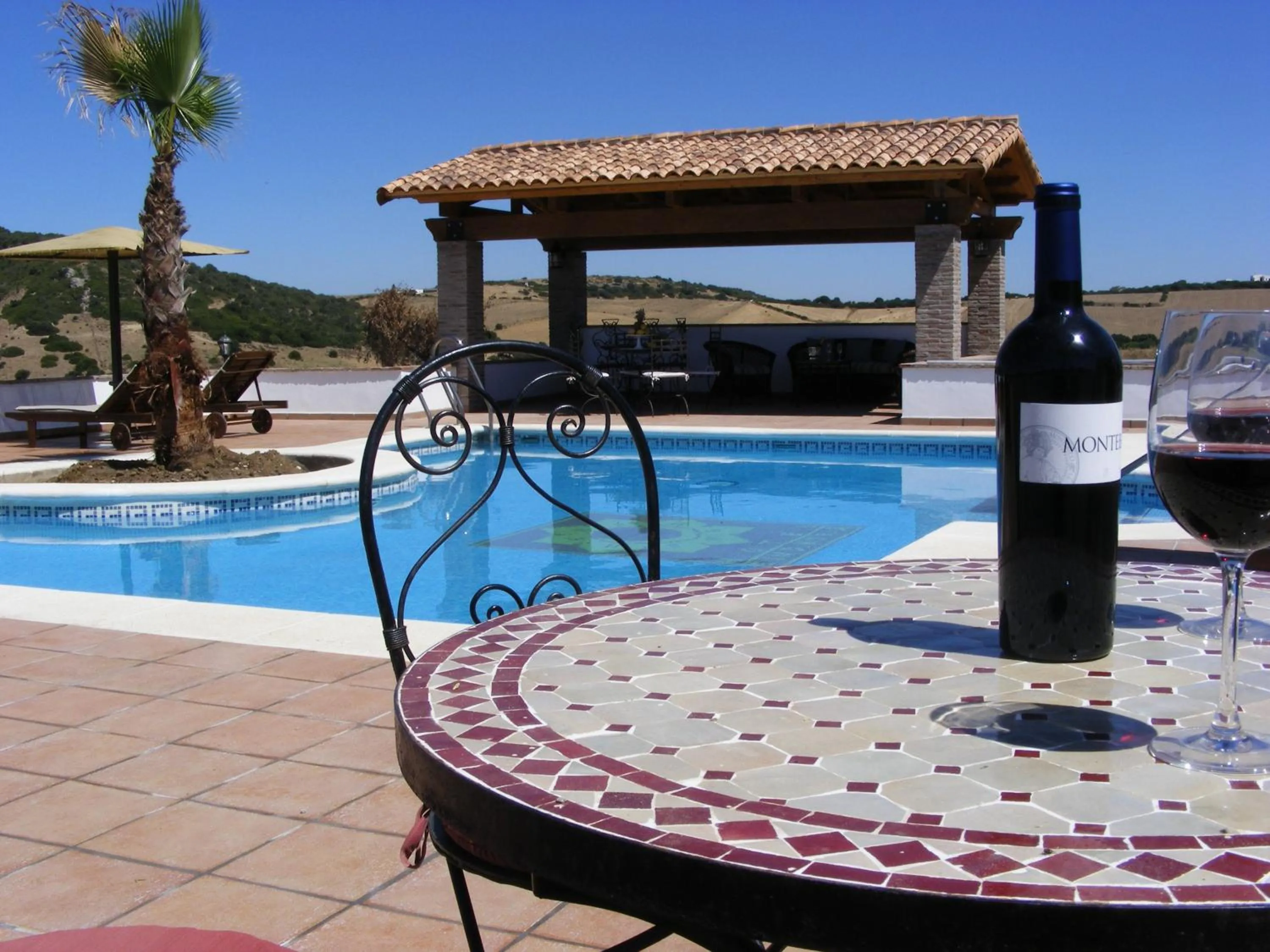 Swimming pool in Hotel Sindhura