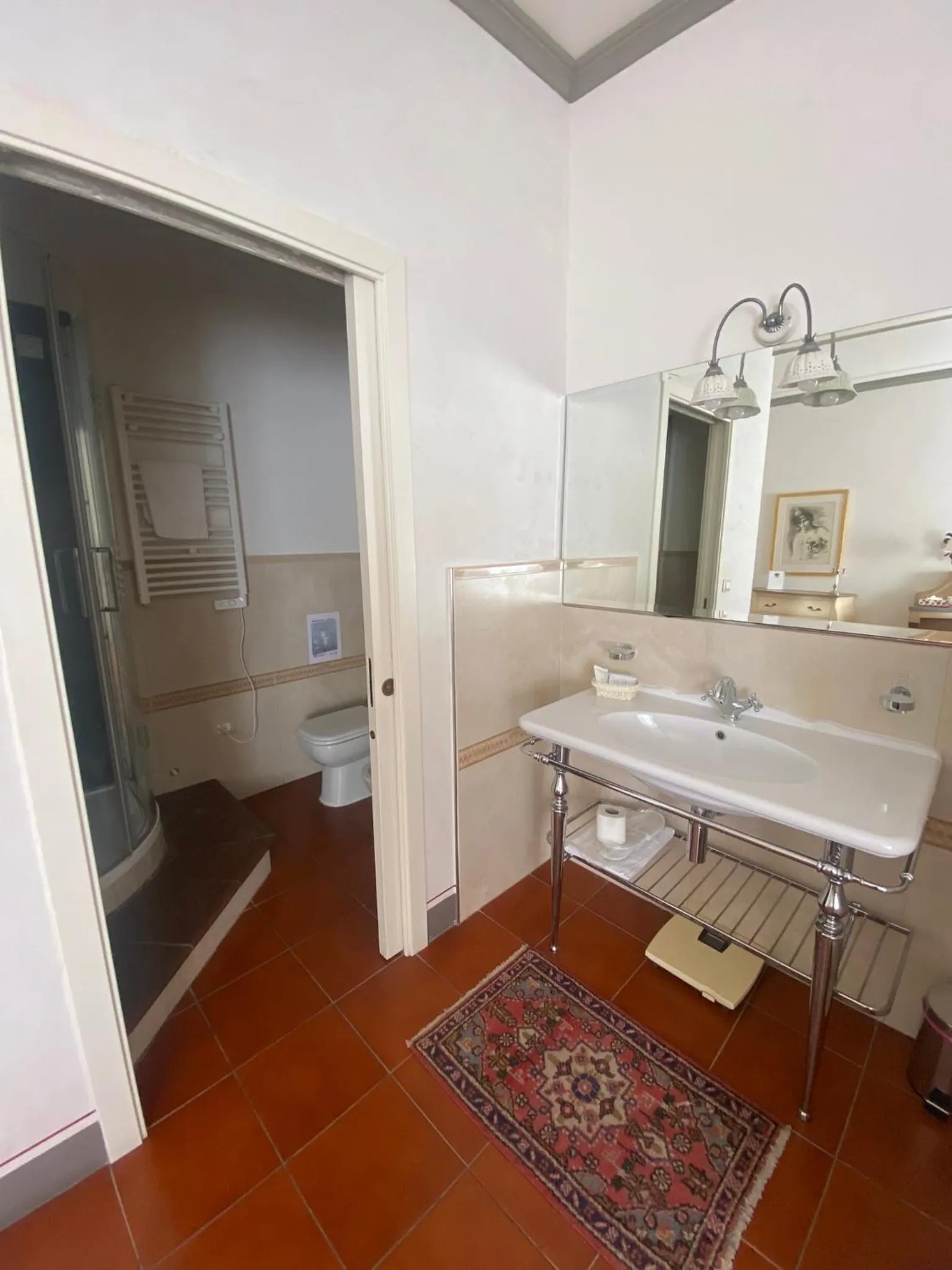 Bathroom in Palazzo Mari suite & rooms b&b