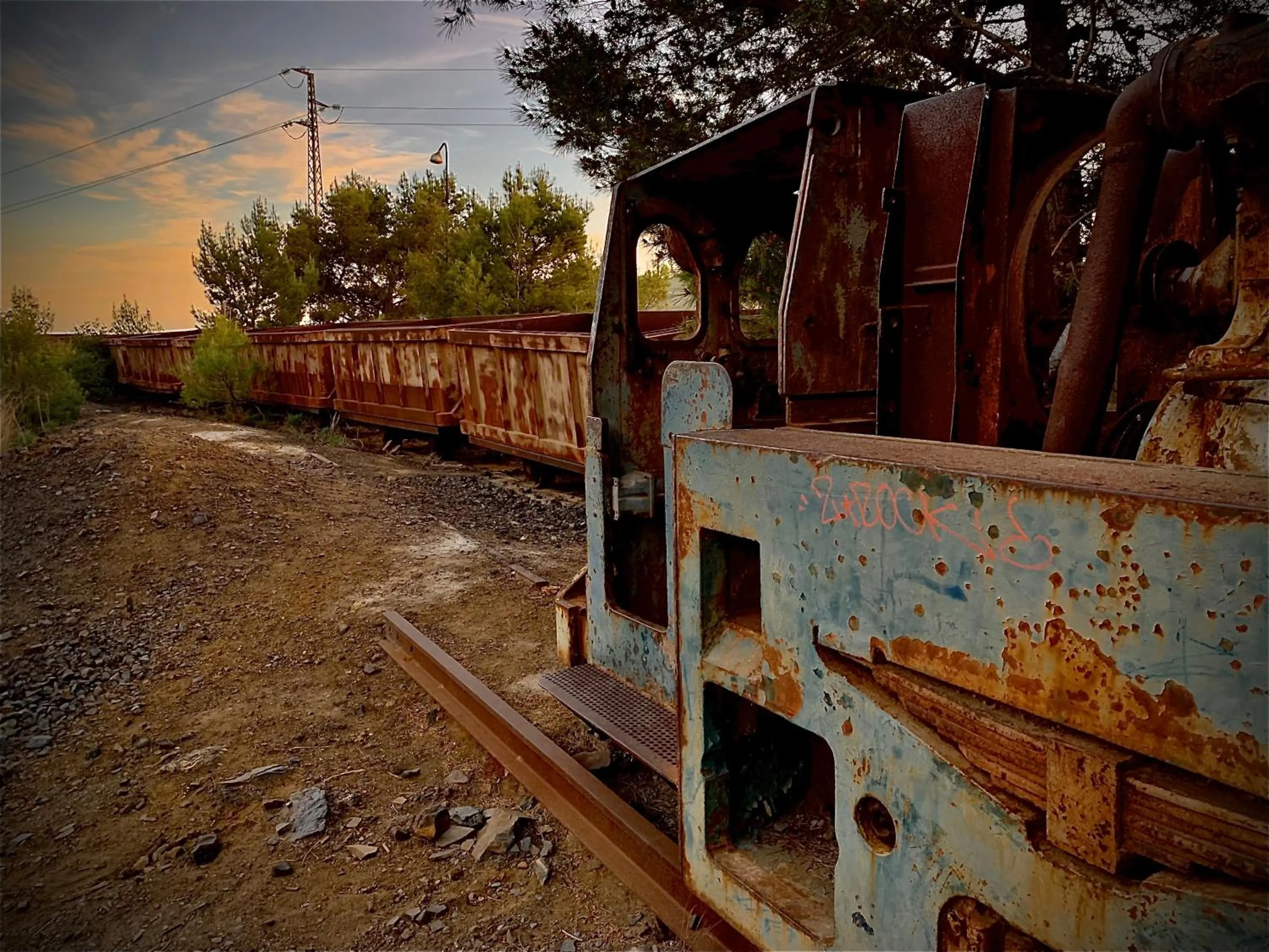 Natural landscape in Hotel Portmán