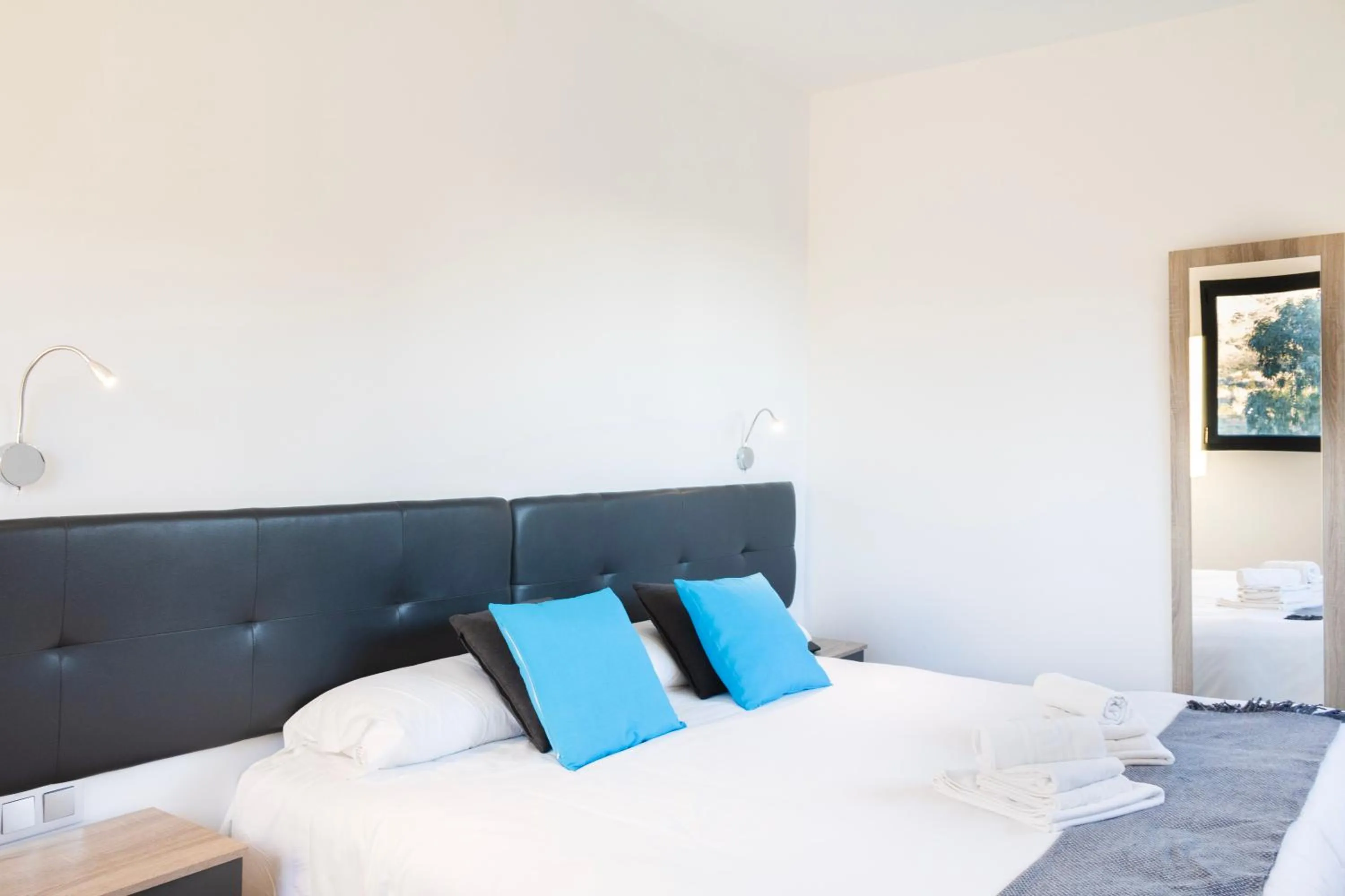 Bed in Hotel Portmán