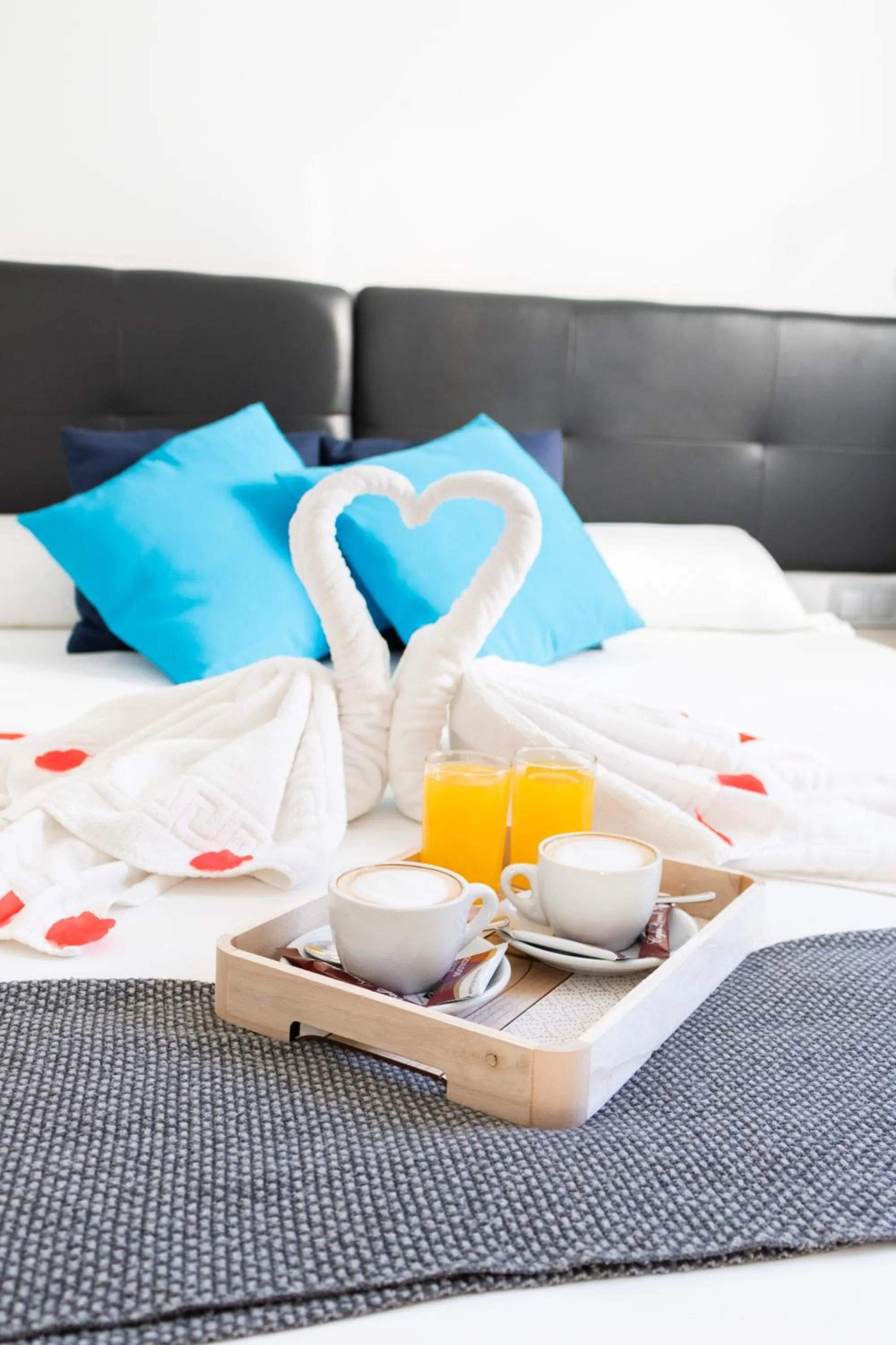 Decorative detail, Bed in Hotel Portmán