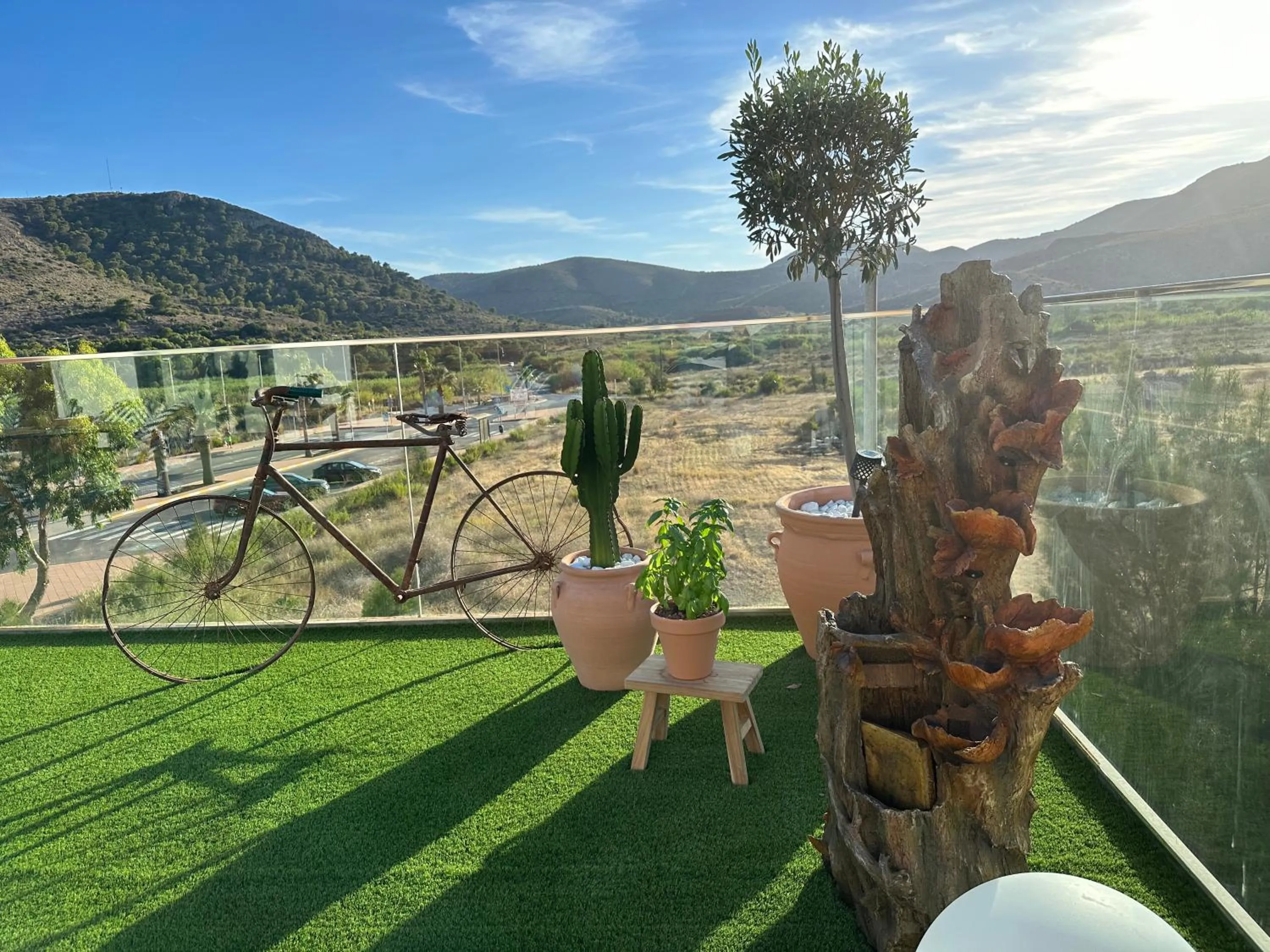 Balcony/Terrace in Hotel Portmán