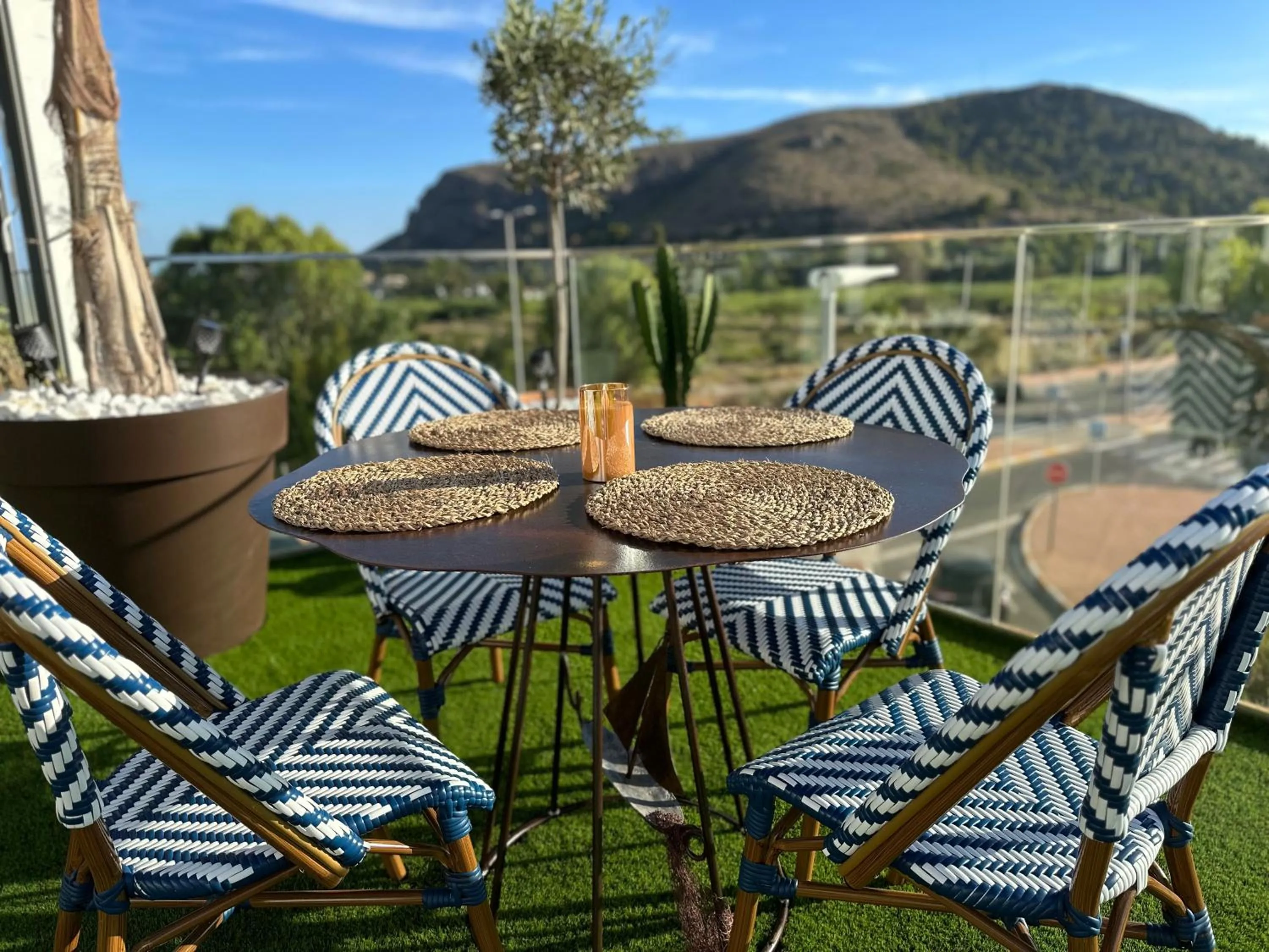 Balcony/Terrace in Hotel Portmán