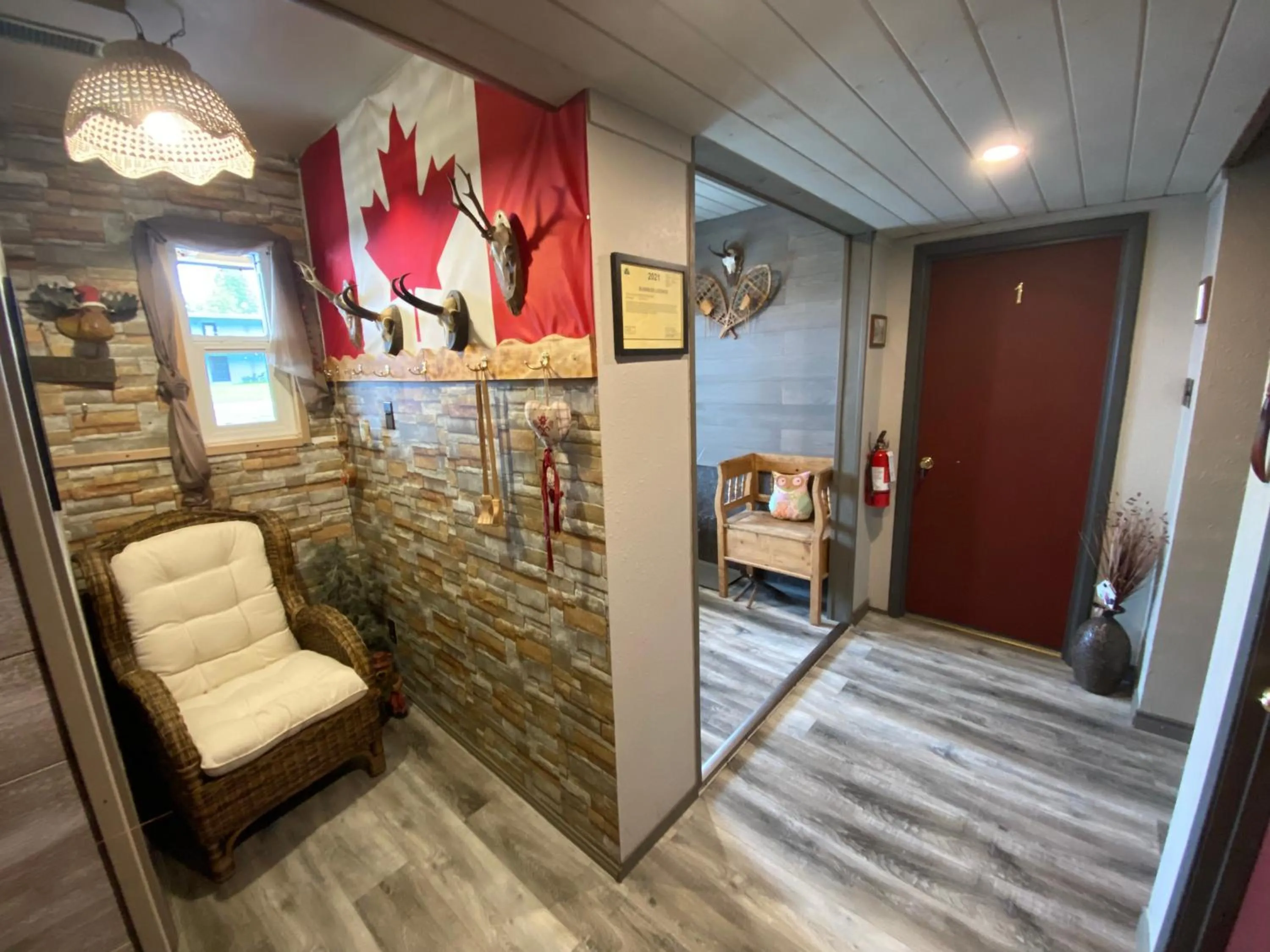 Lobby or reception in Guesthouse Austria