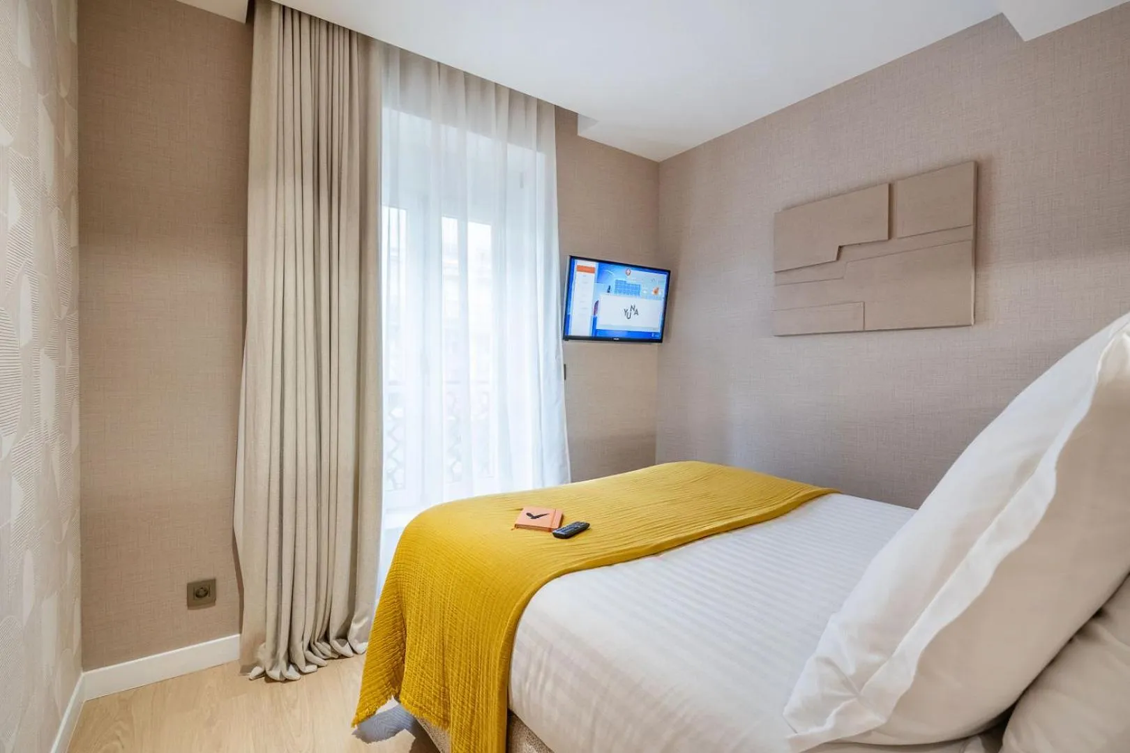 Bed in Yuna Les Halles - Serviced Apartments