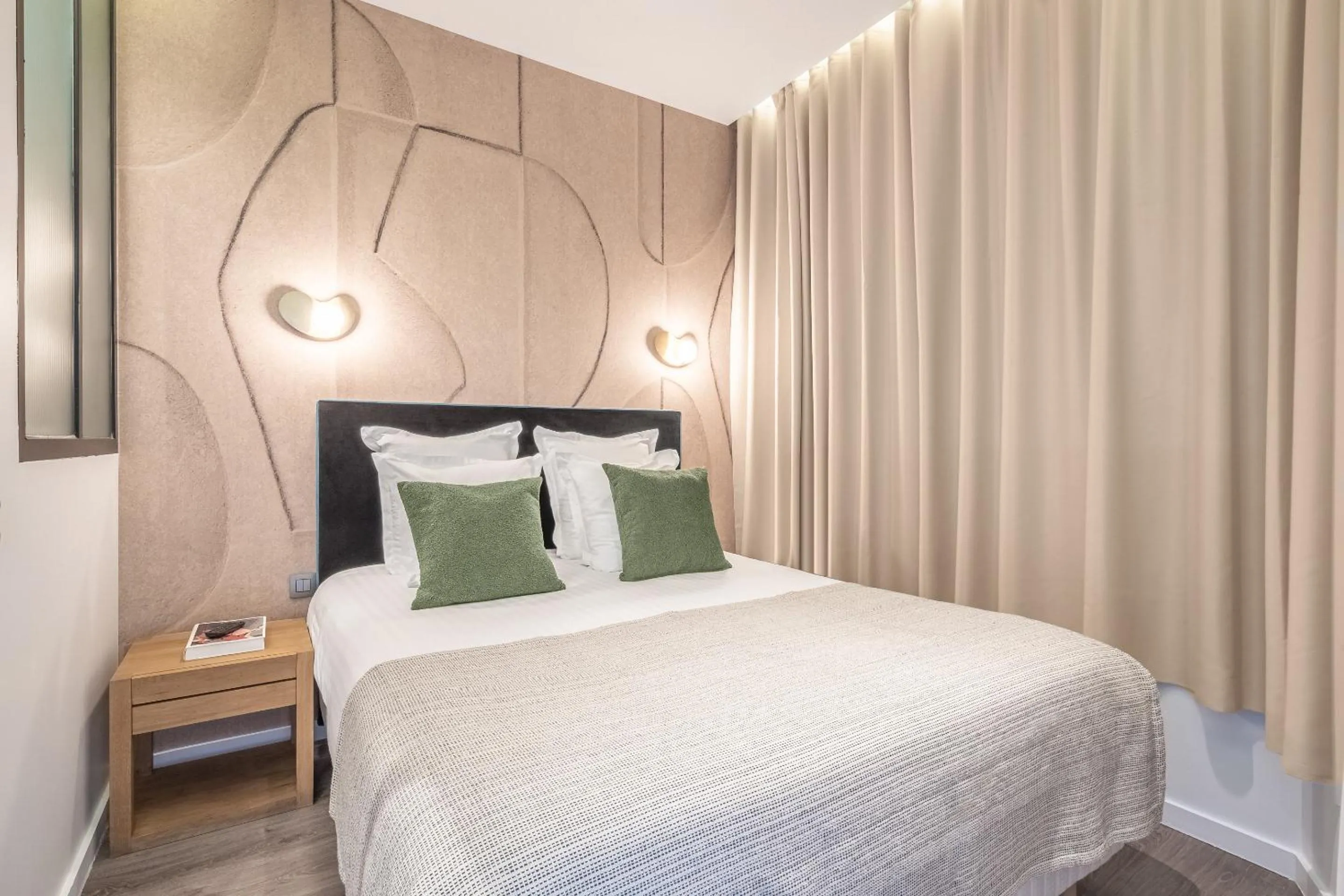 Bed in Yuna Les Halles - Serviced Apartments