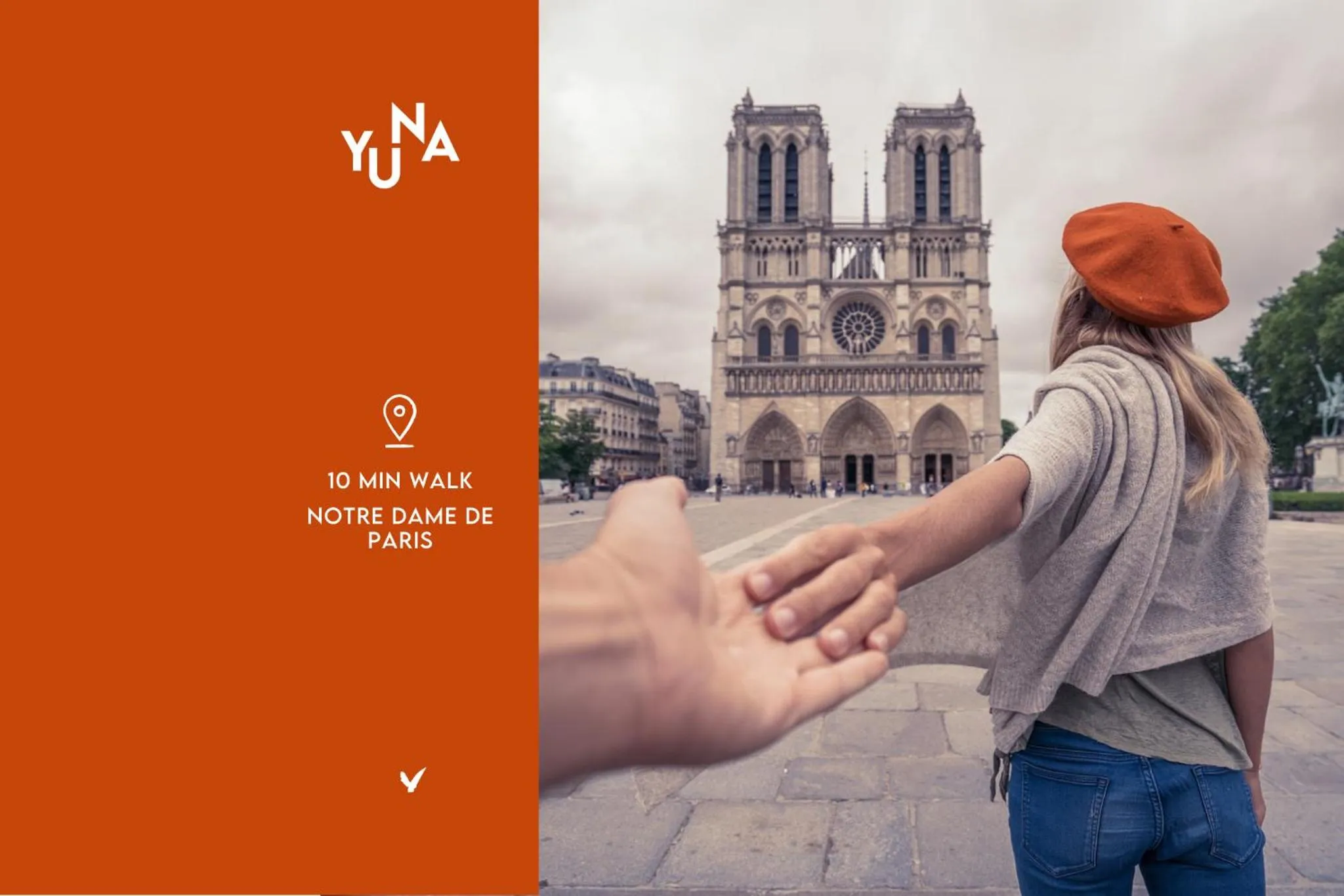 Text overlay in Yuna Les Halles - Serviced Apartments