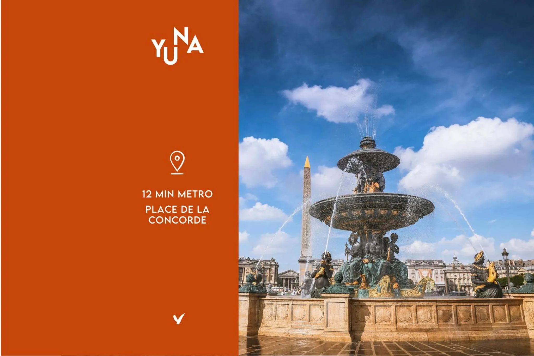 Property logo or sign in Yuna Les Halles - Serviced Apartments