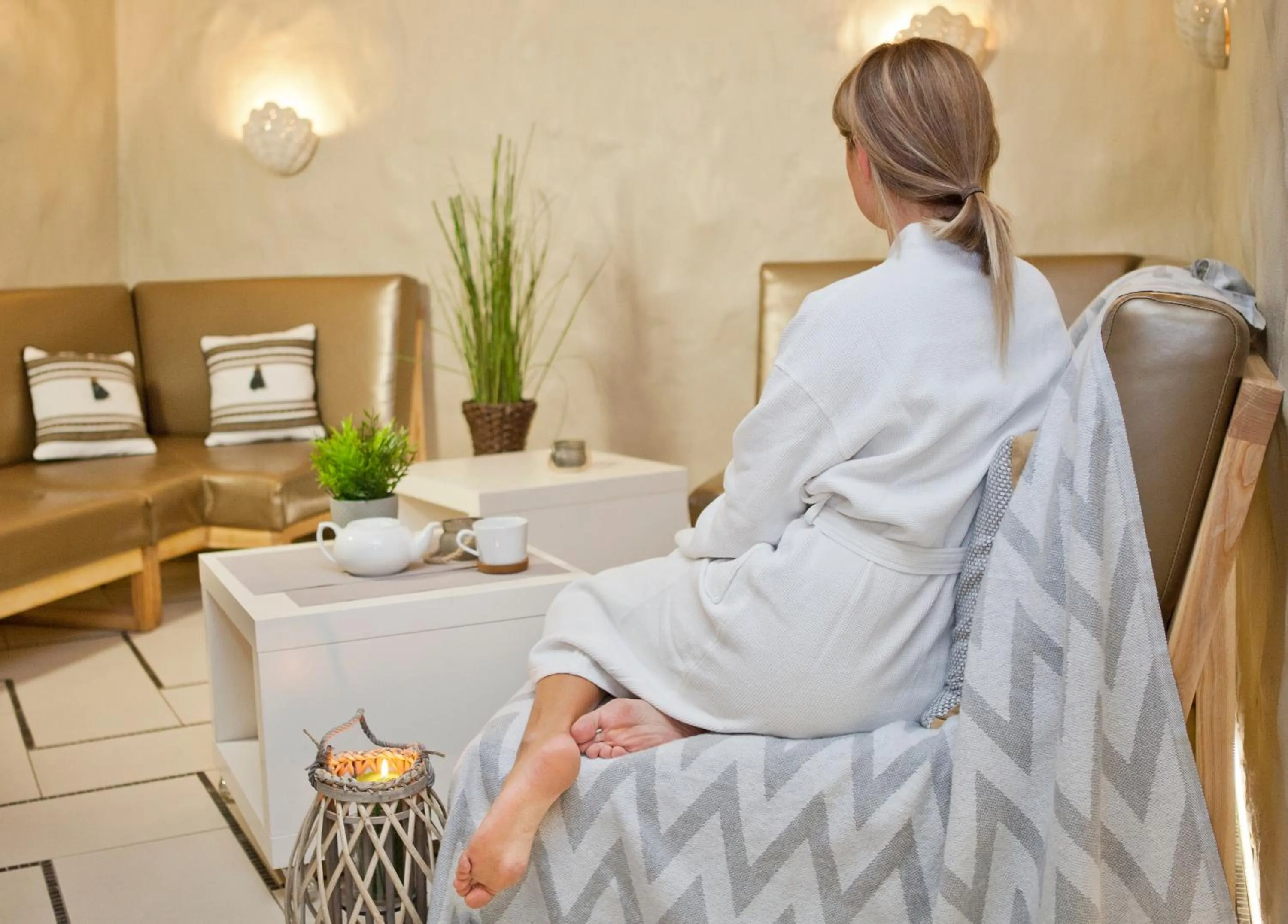 Spa and wellness centre/facilities in Apartamenti Kurshi