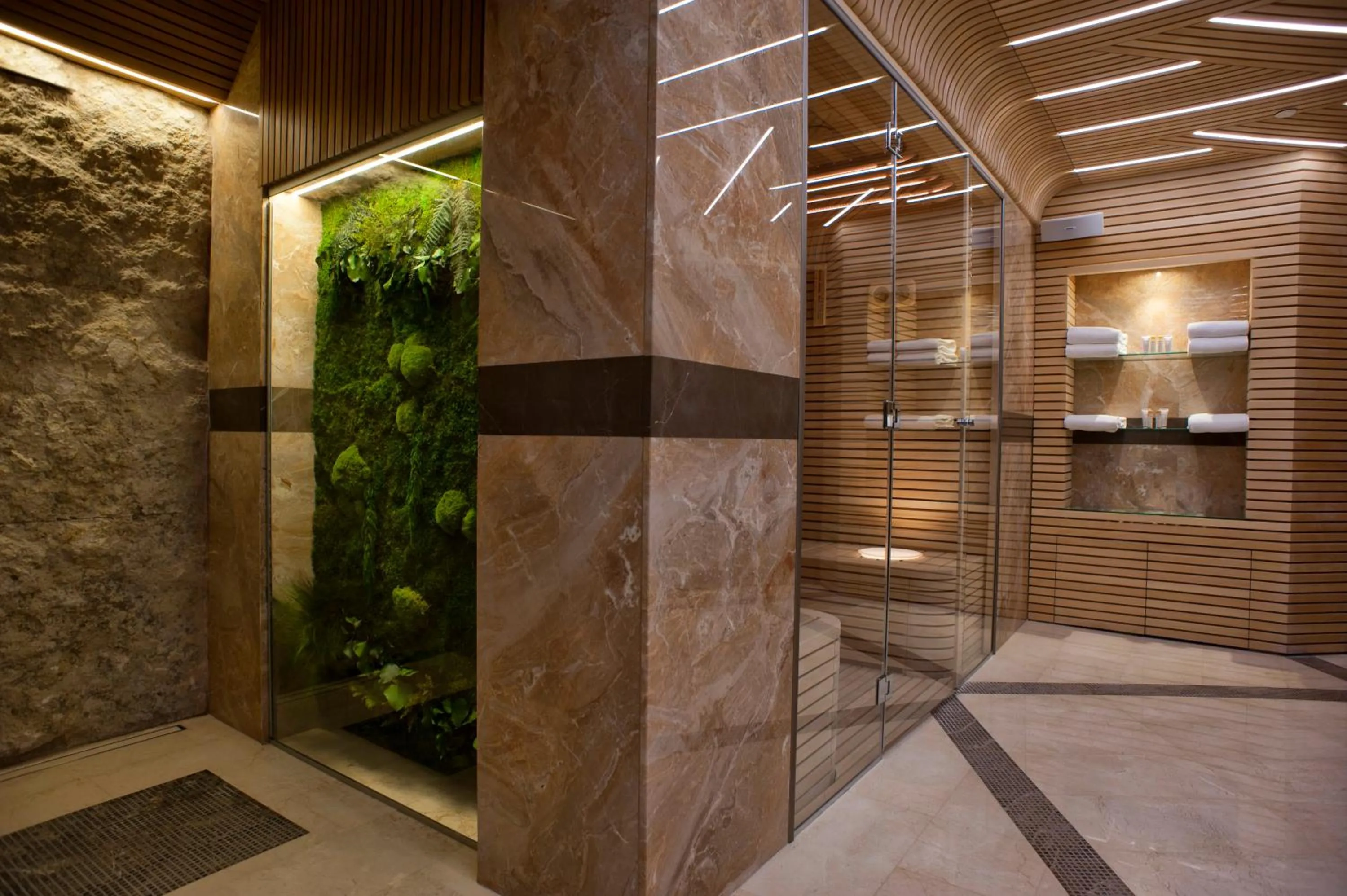 Sauna in Boutique Hotel La Roche