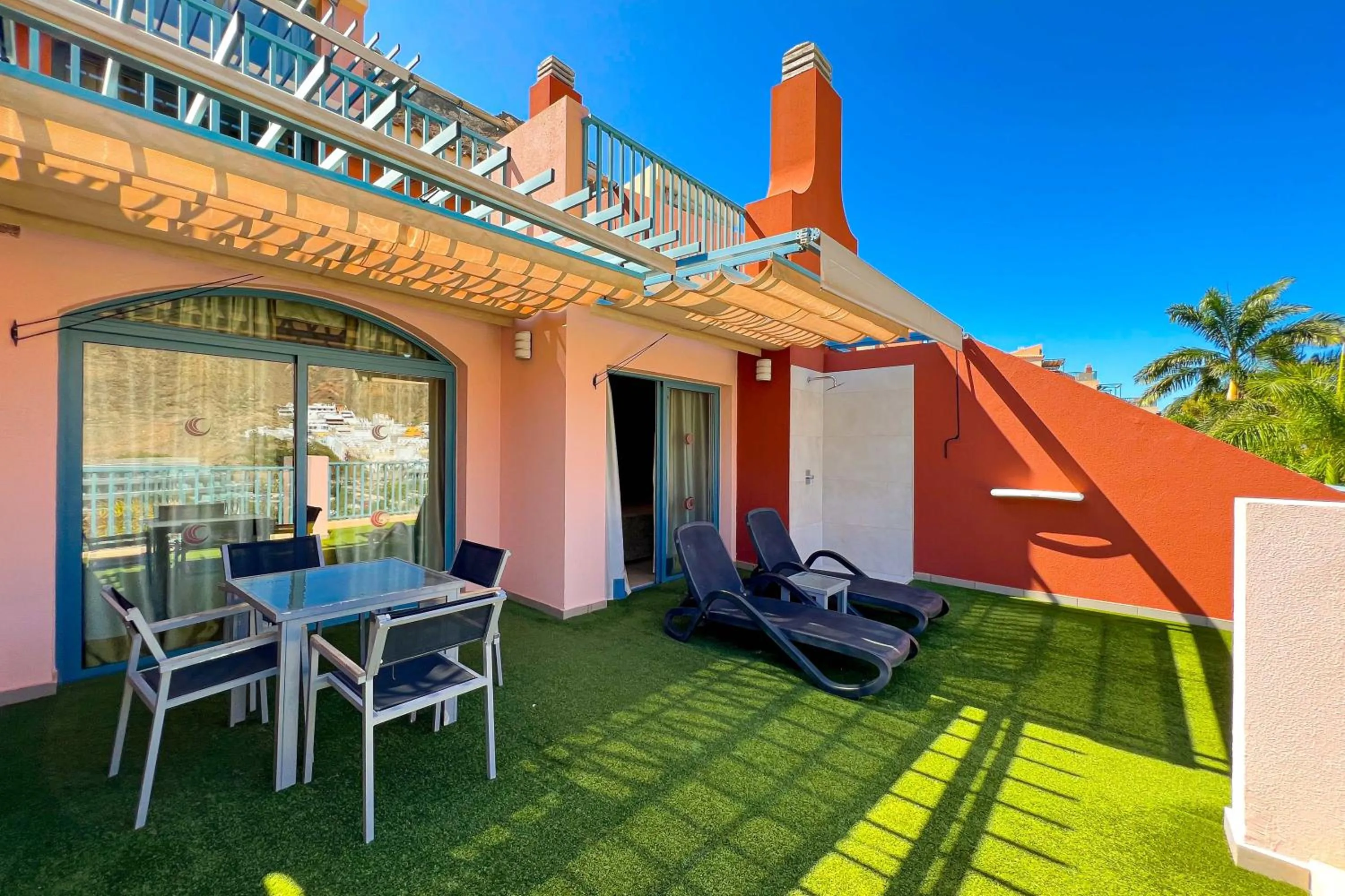 Balcony/Terrace in Apartamentos Cordial Mogán Valle