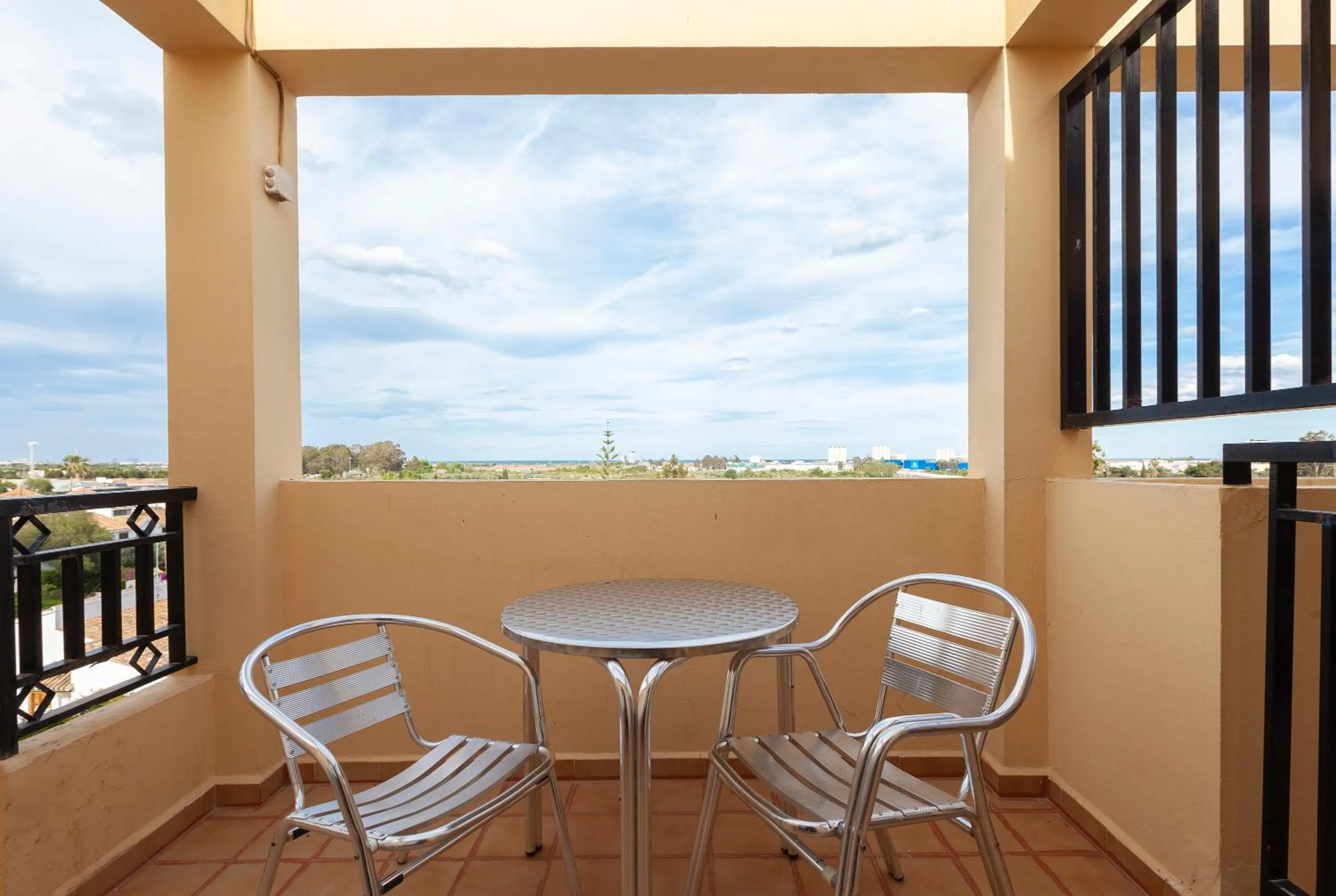 Balcony/Terrace in Hotel Olympia Ronda I