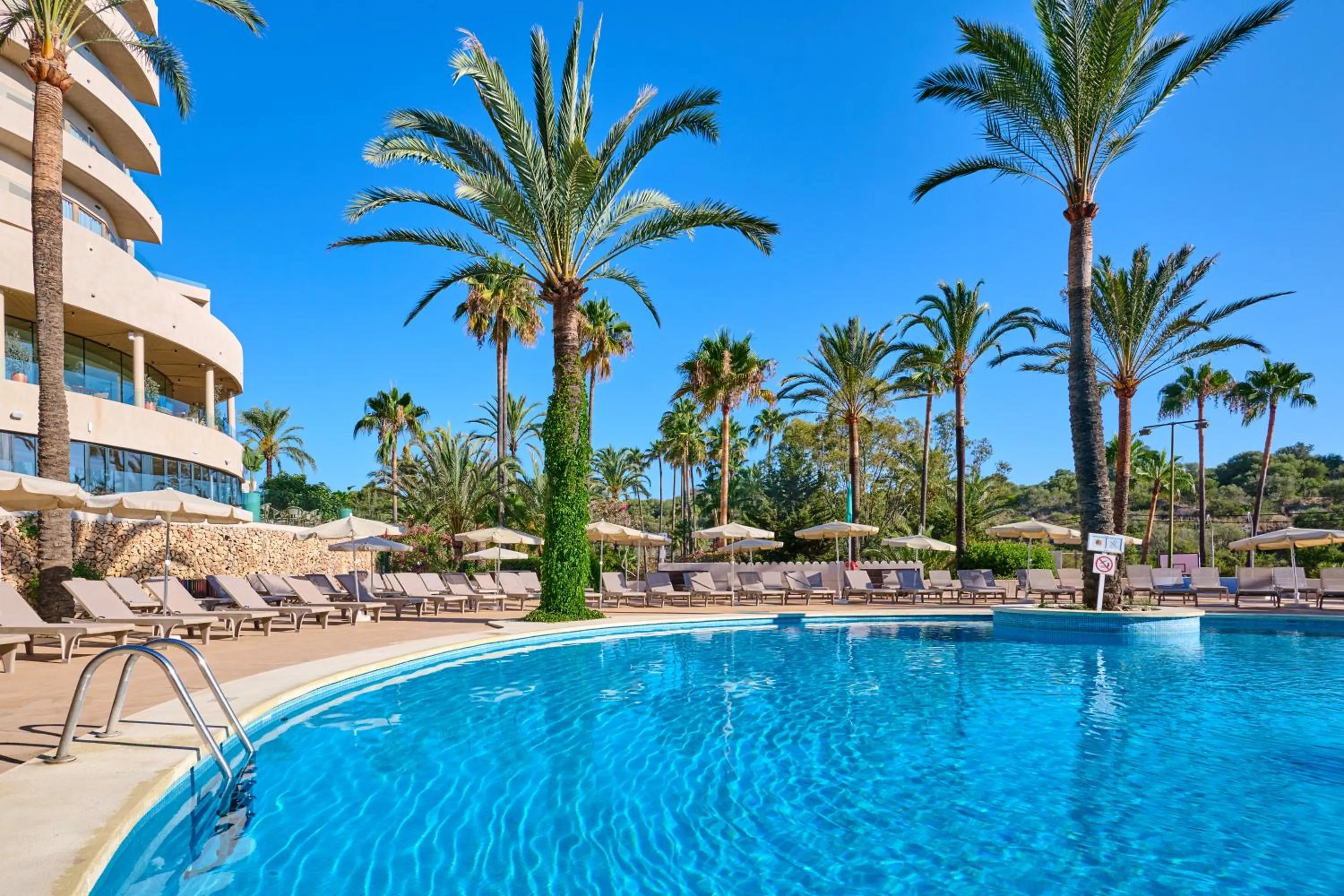 Pool view in Grupotel Cala Marsal Nature Hotel
