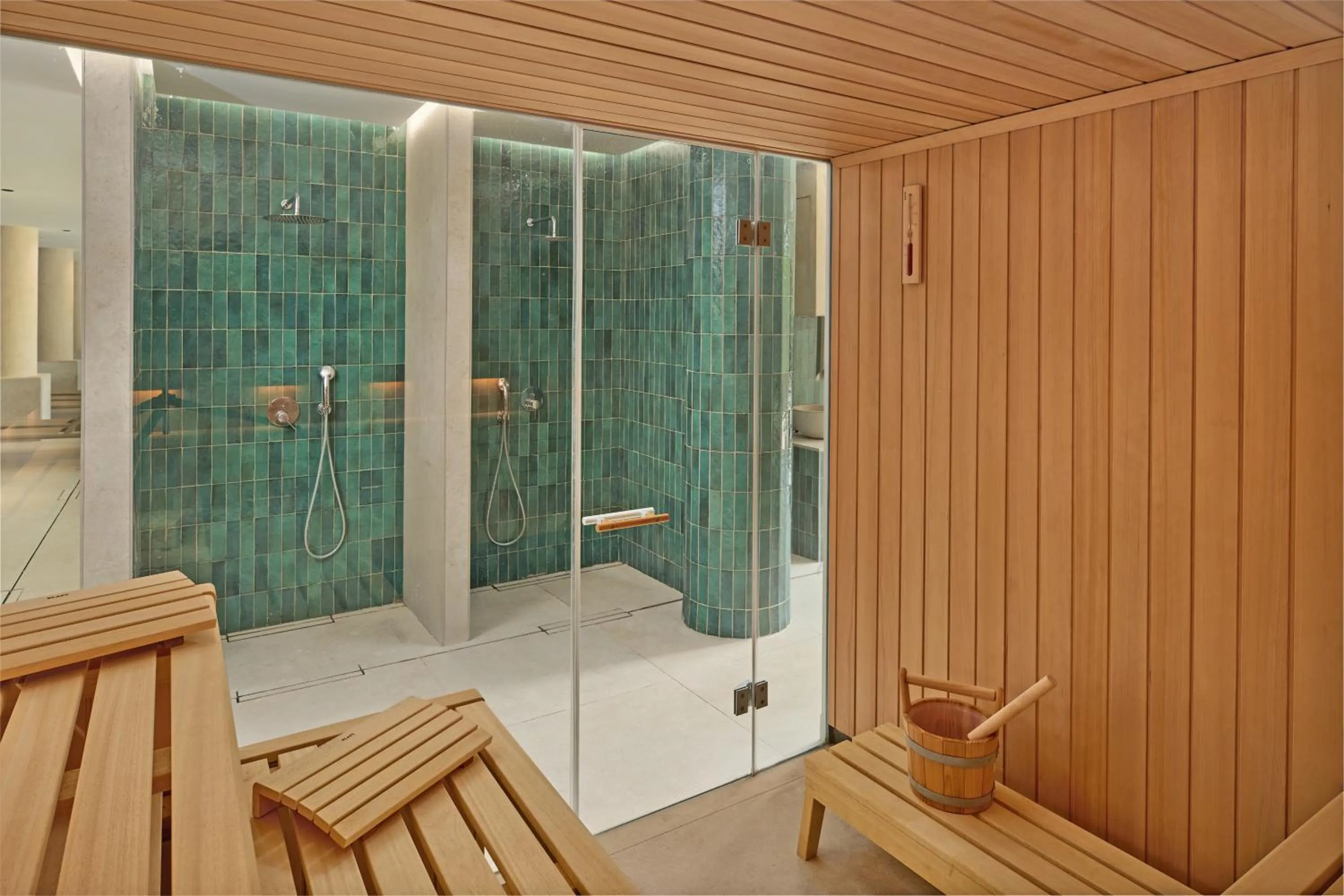 Sauna in Grupotel Cala Marsal Nature Hotel