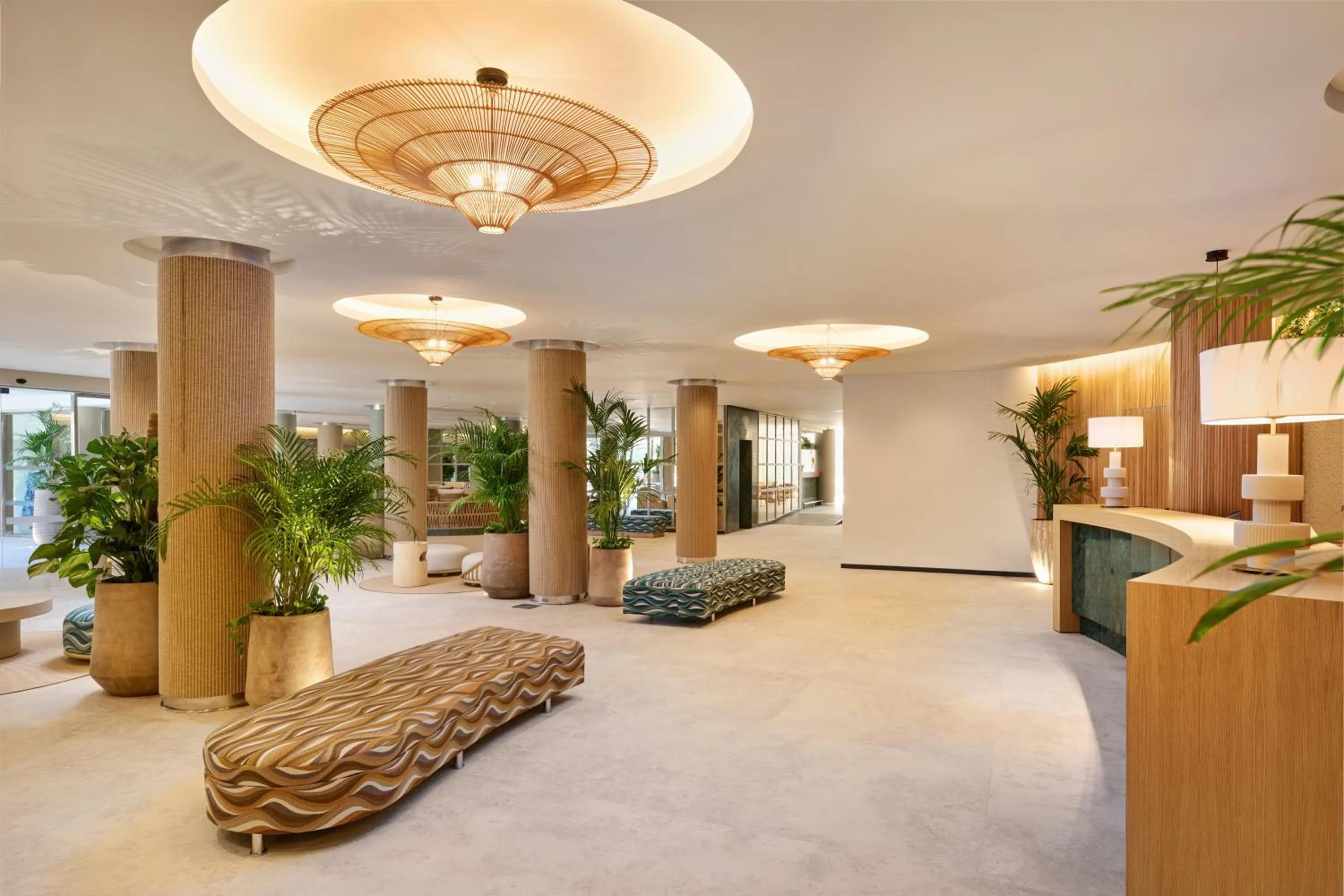Lobby or reception in Grupotel Cala Marsal Nature Hotel