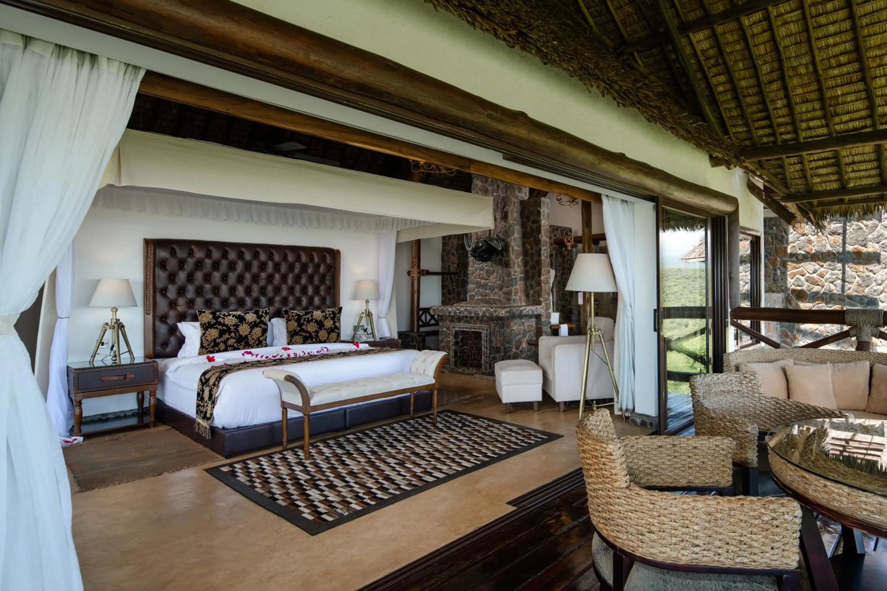 Bedroom, Bed in Lake Manyara Kilimamoja Lodge