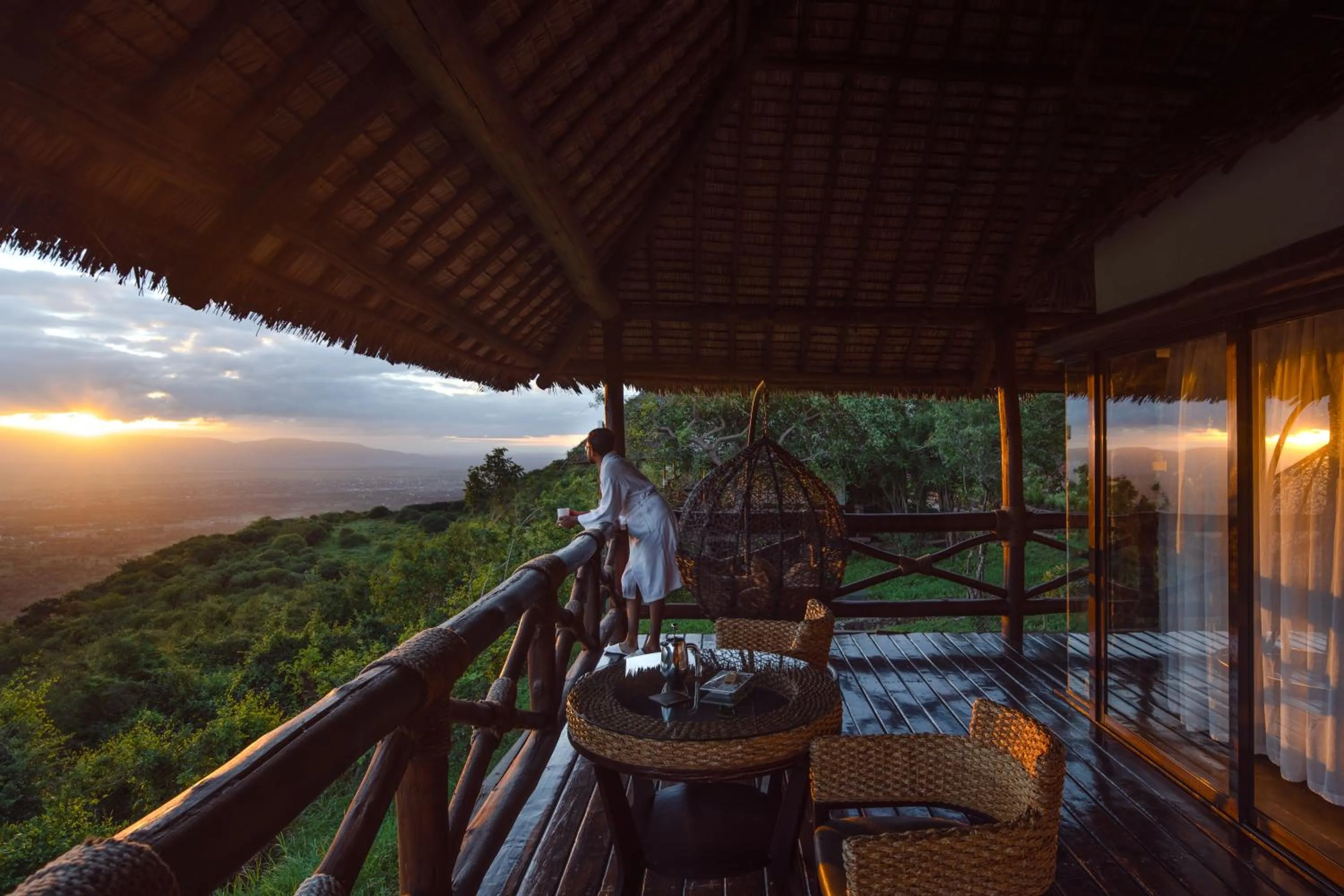 Balcony/Terrace in Lake Manyara Kilimamoja Lodge