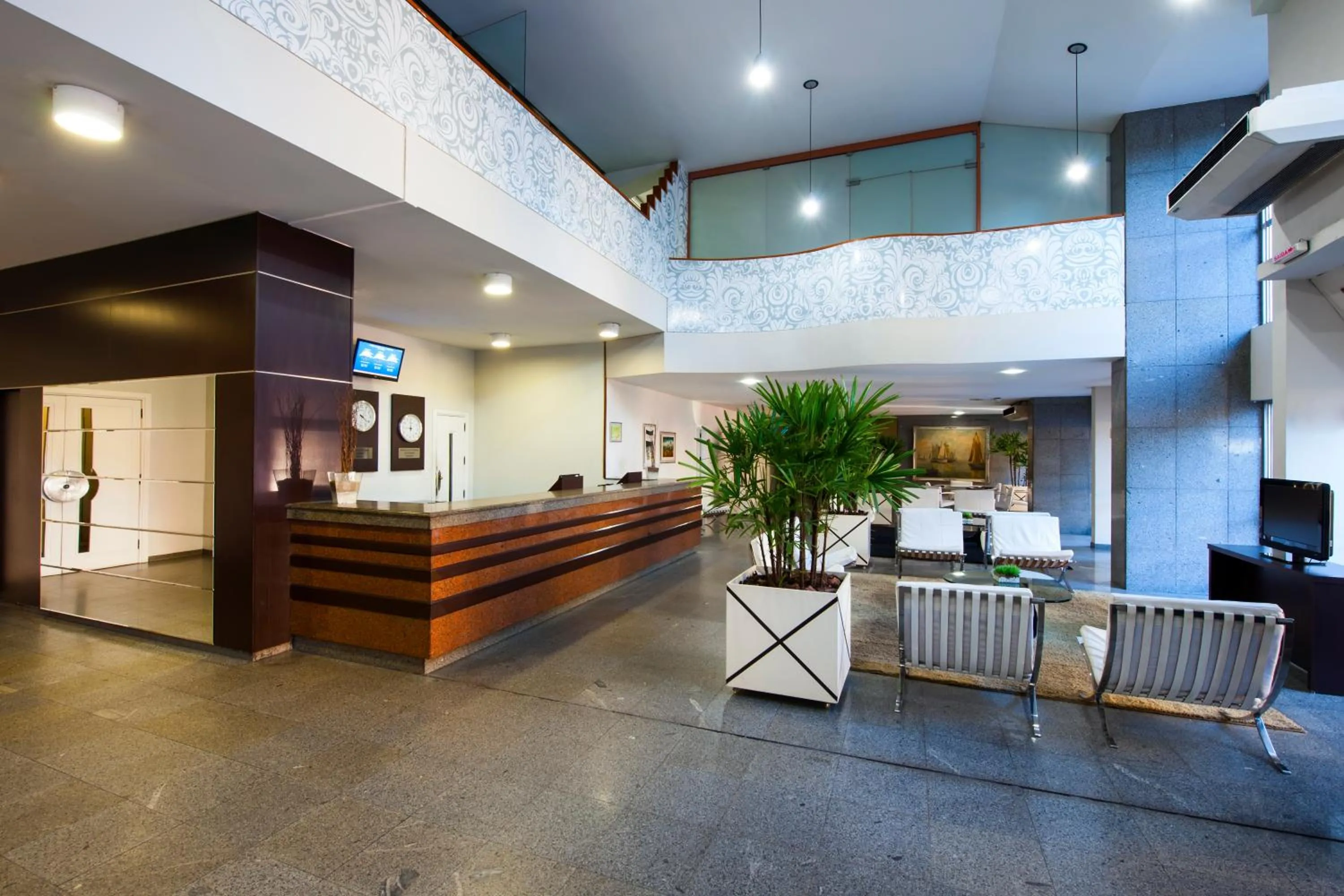 Lobby or reception in Alice Vitoria Hotel Arte by Nobile