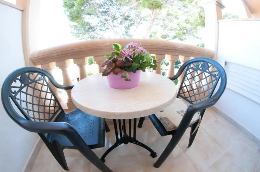 Patio in Hotel Cala Gat