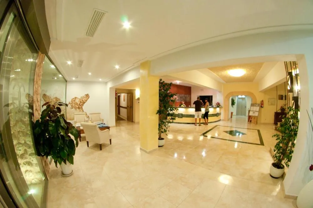 Lobby or reception in Hotel Cala Gat