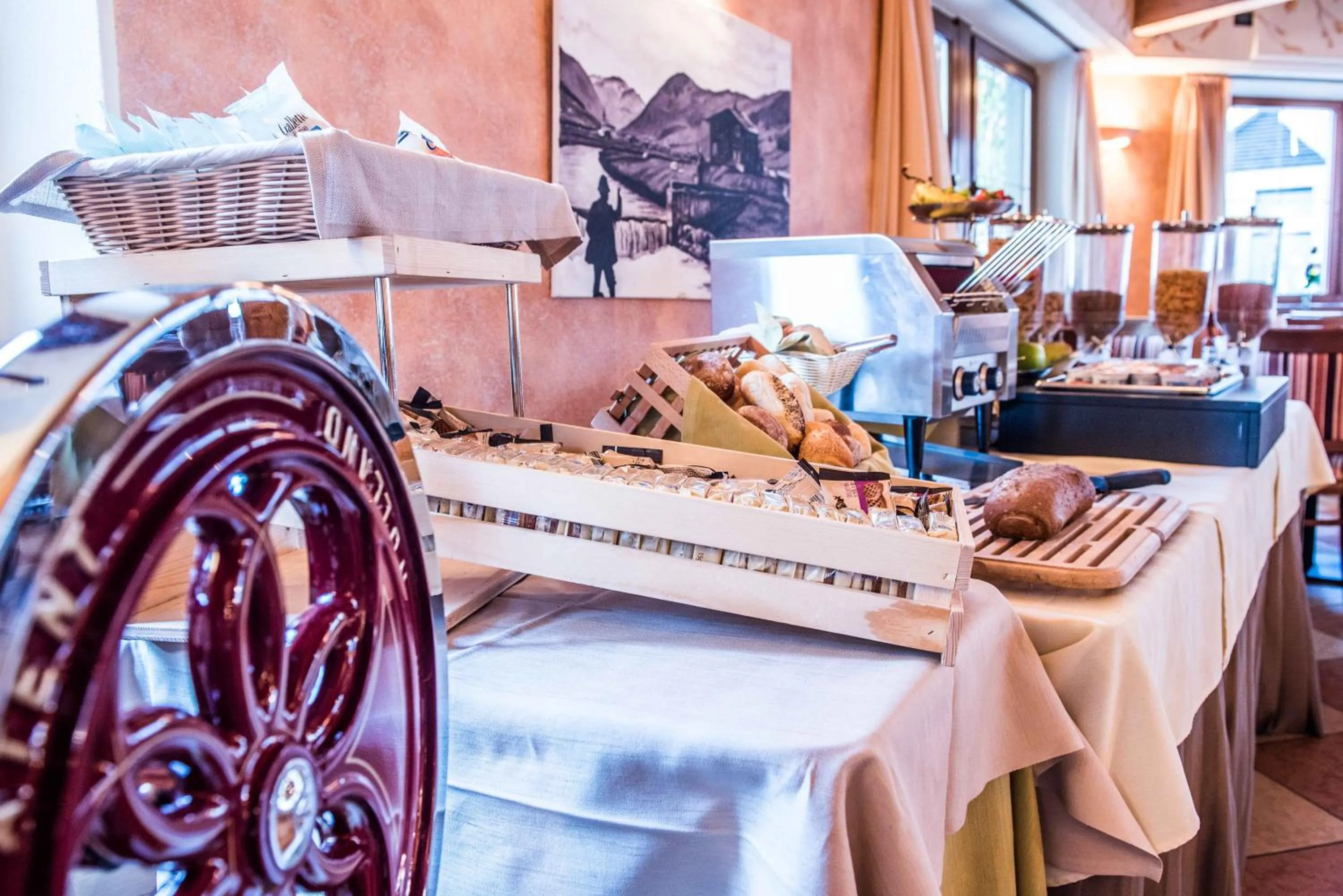 Food and drinks in Hotel Angelica