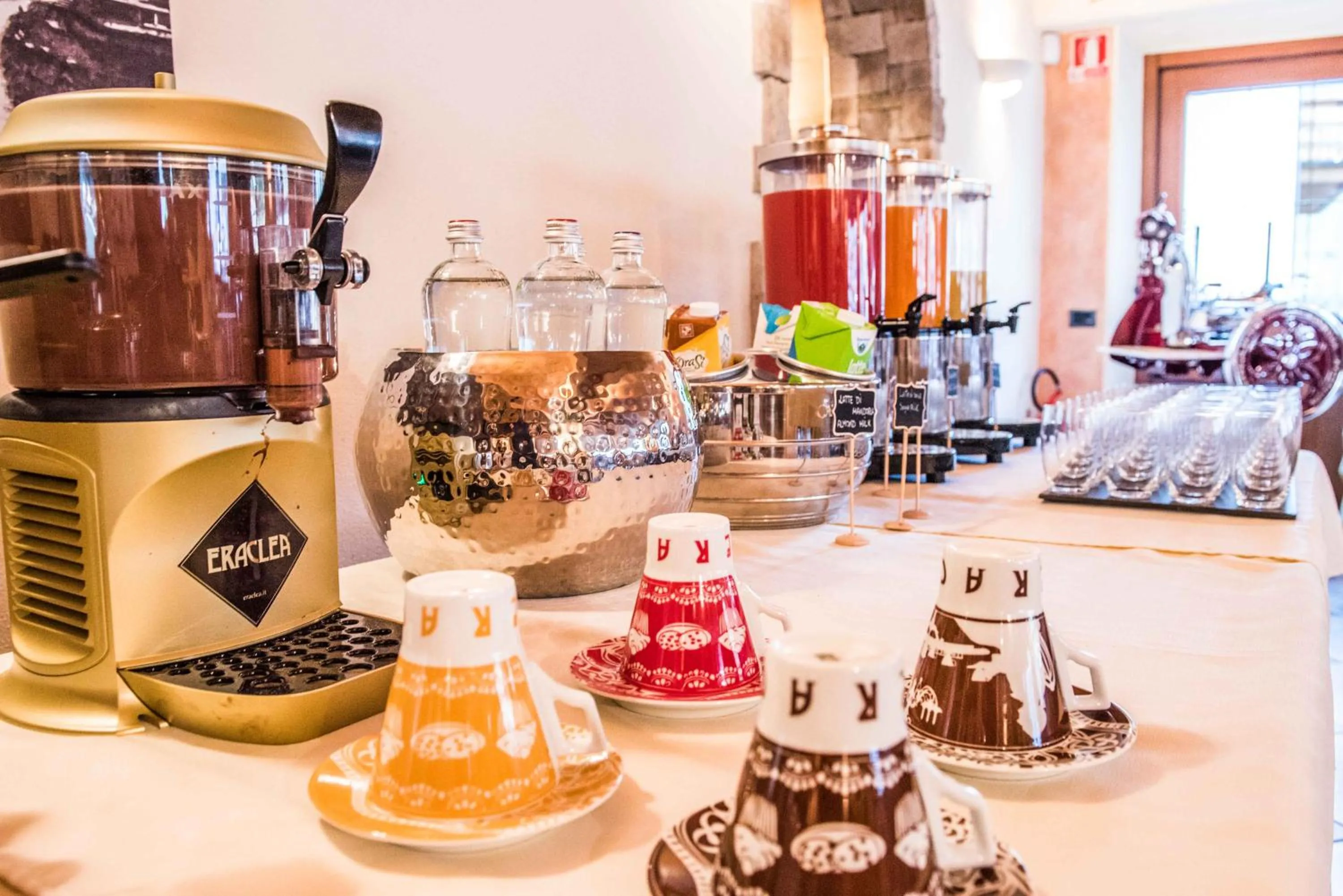 Food and drinks in Hotel Angelica