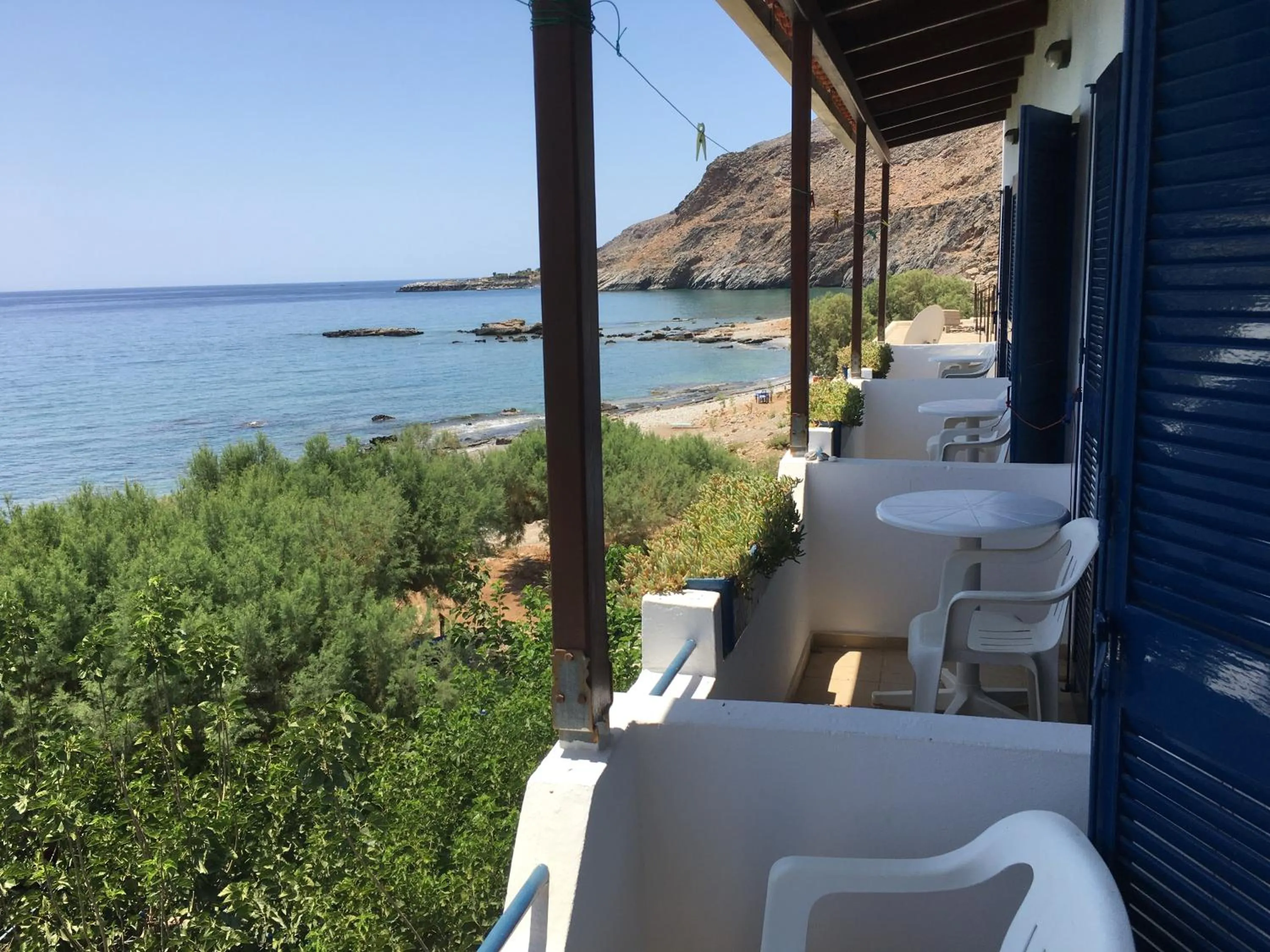 Sea view in Taverna Akrogiali