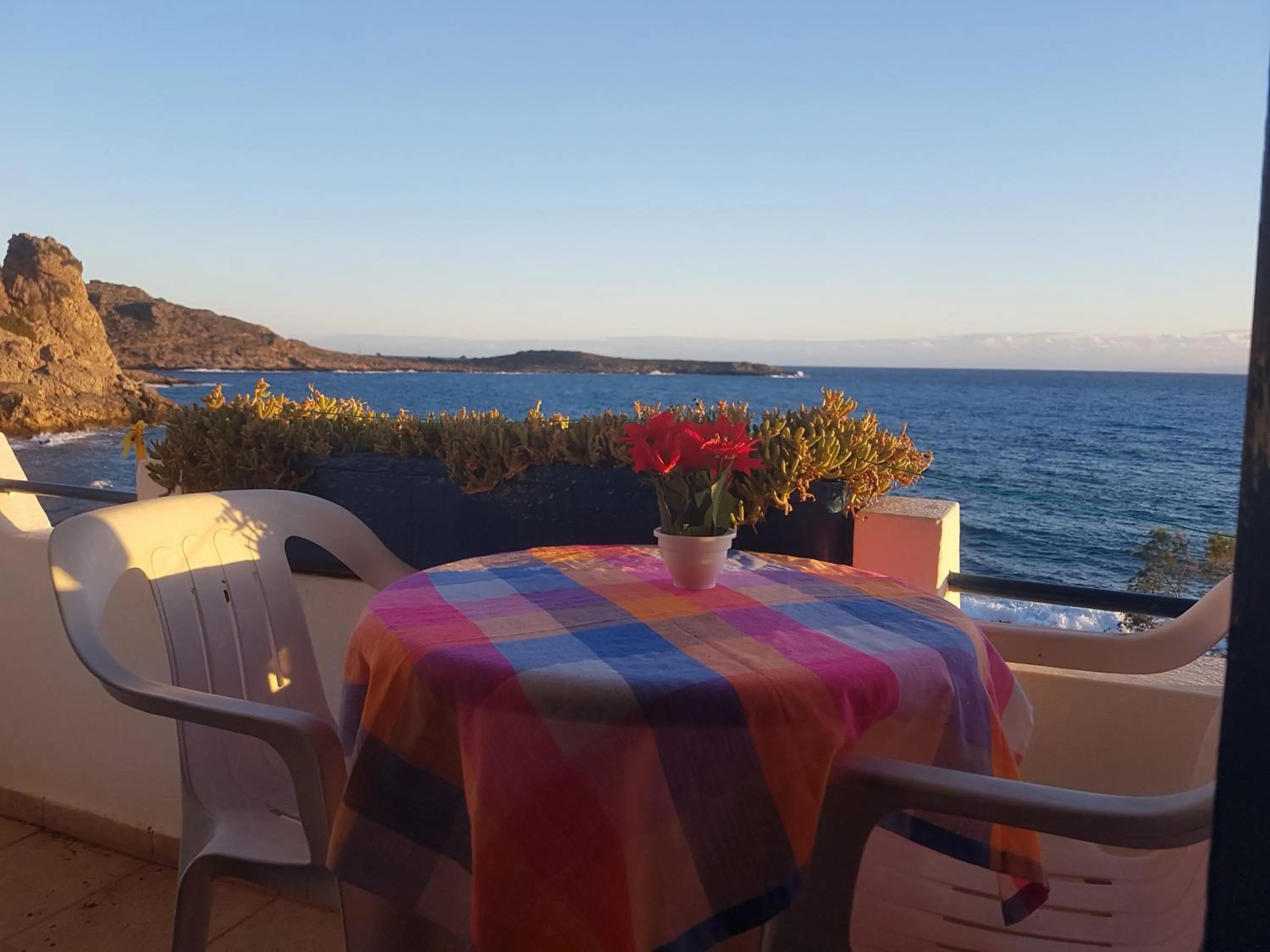Balcony/Terrace in Taverna Akrogiali