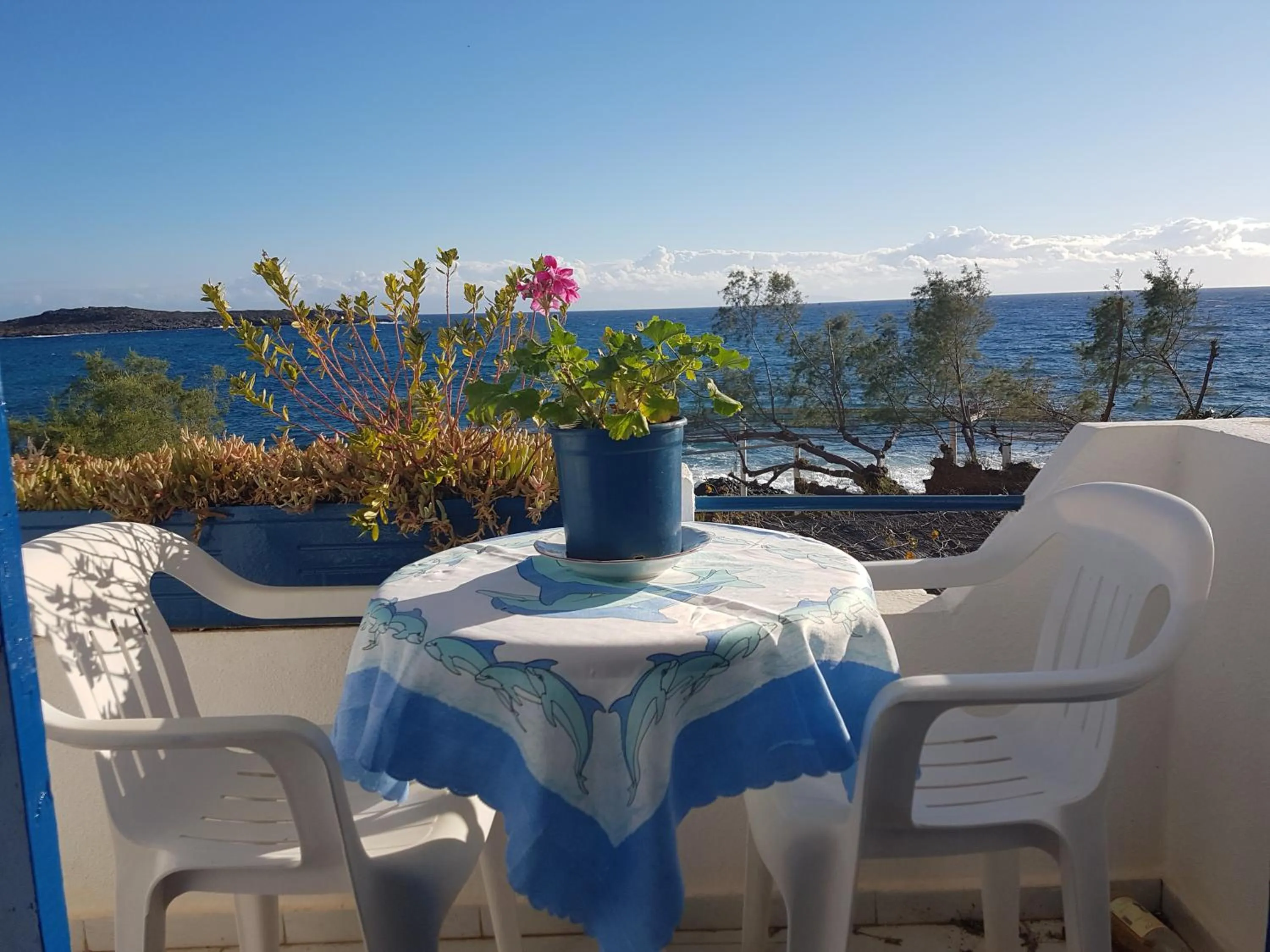Balcony/Terrace in Taverna Akrogiali