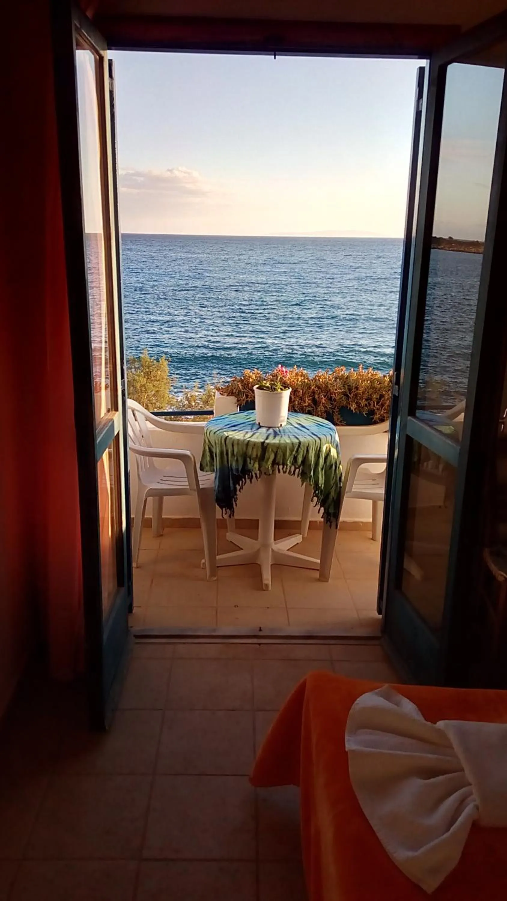 Balcony/Terrace in Taverna Akrogiali