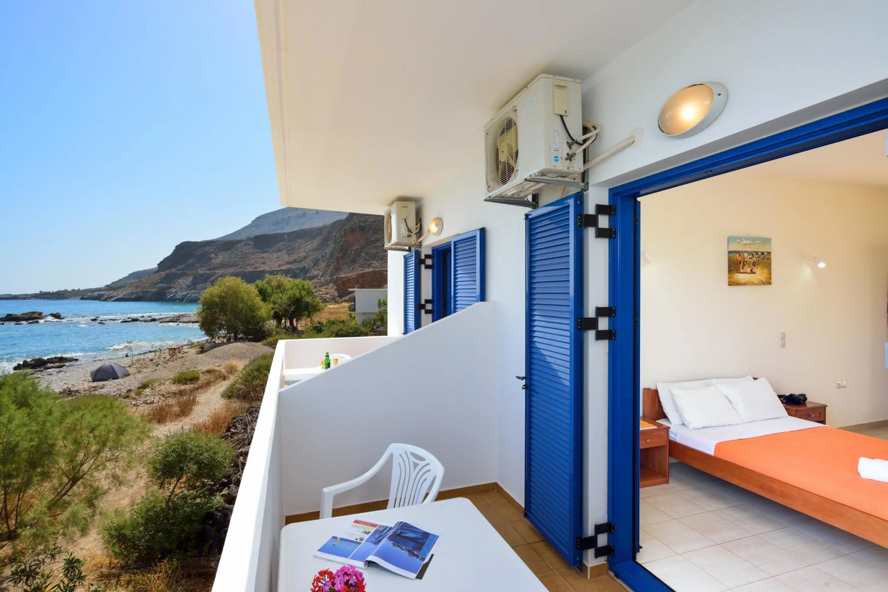 Bed in Taverna Akrogiali