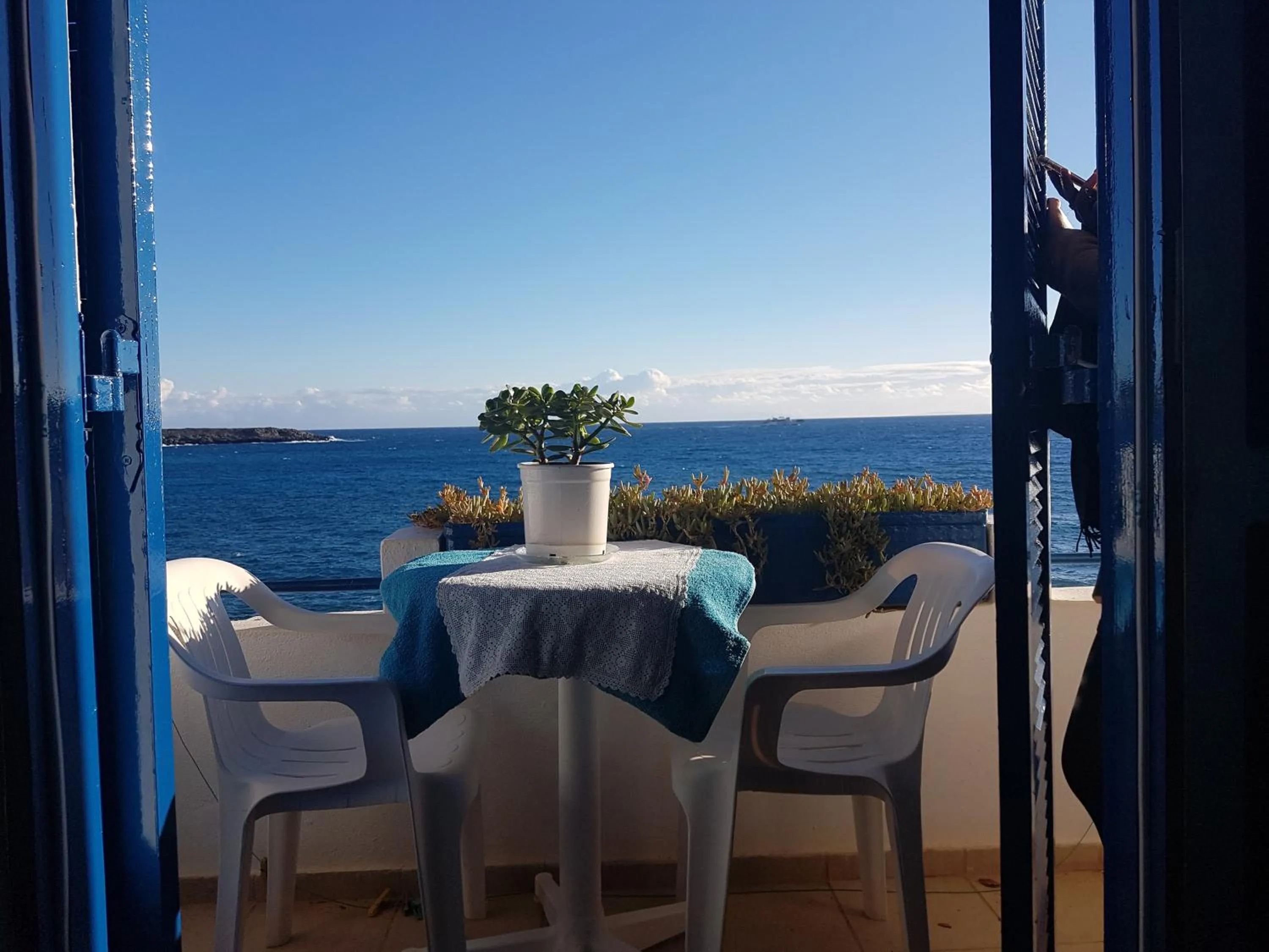 Balcony/Terrace in Taverna Akrogiali