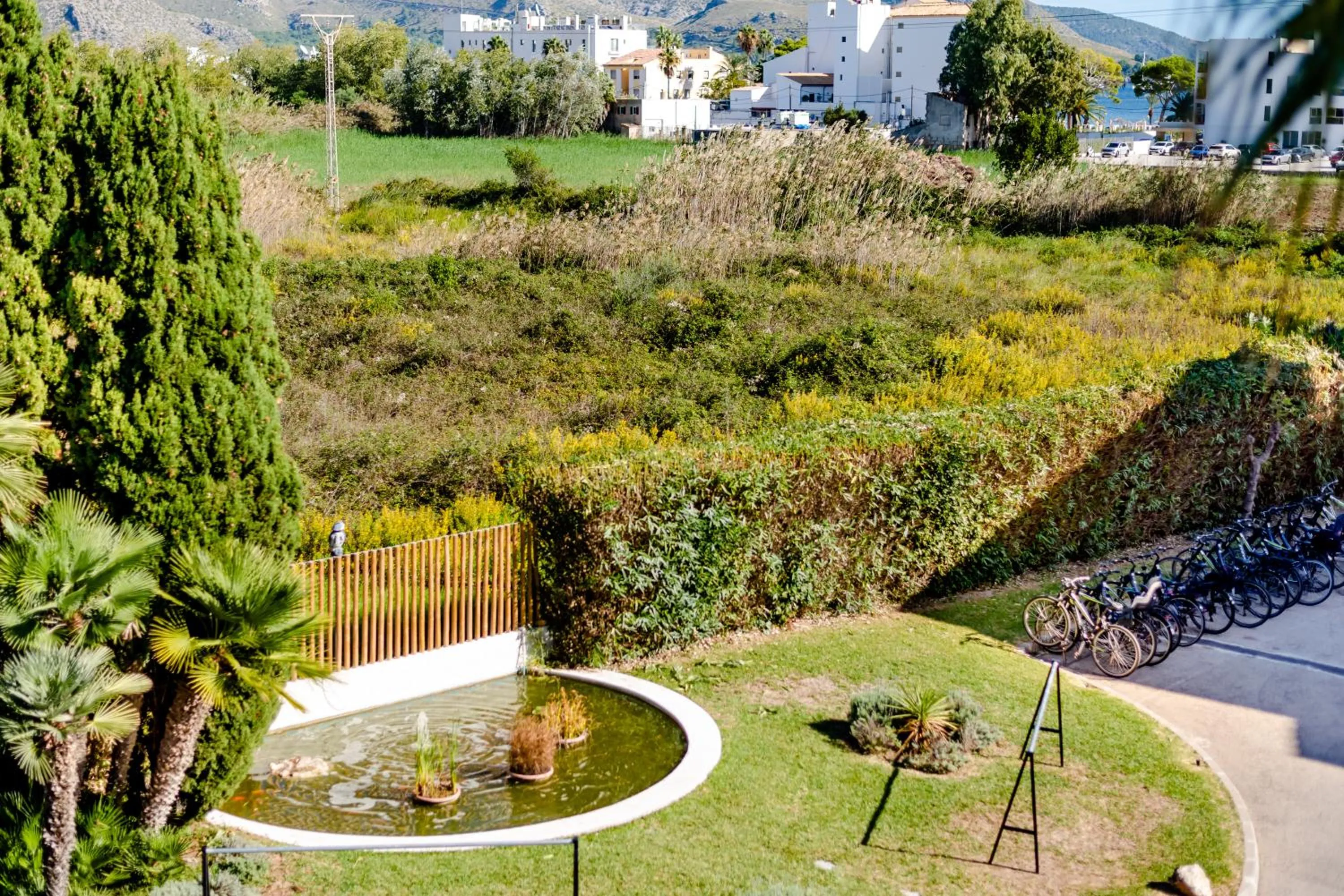 Garden view in Hotel Bahia Pollensa