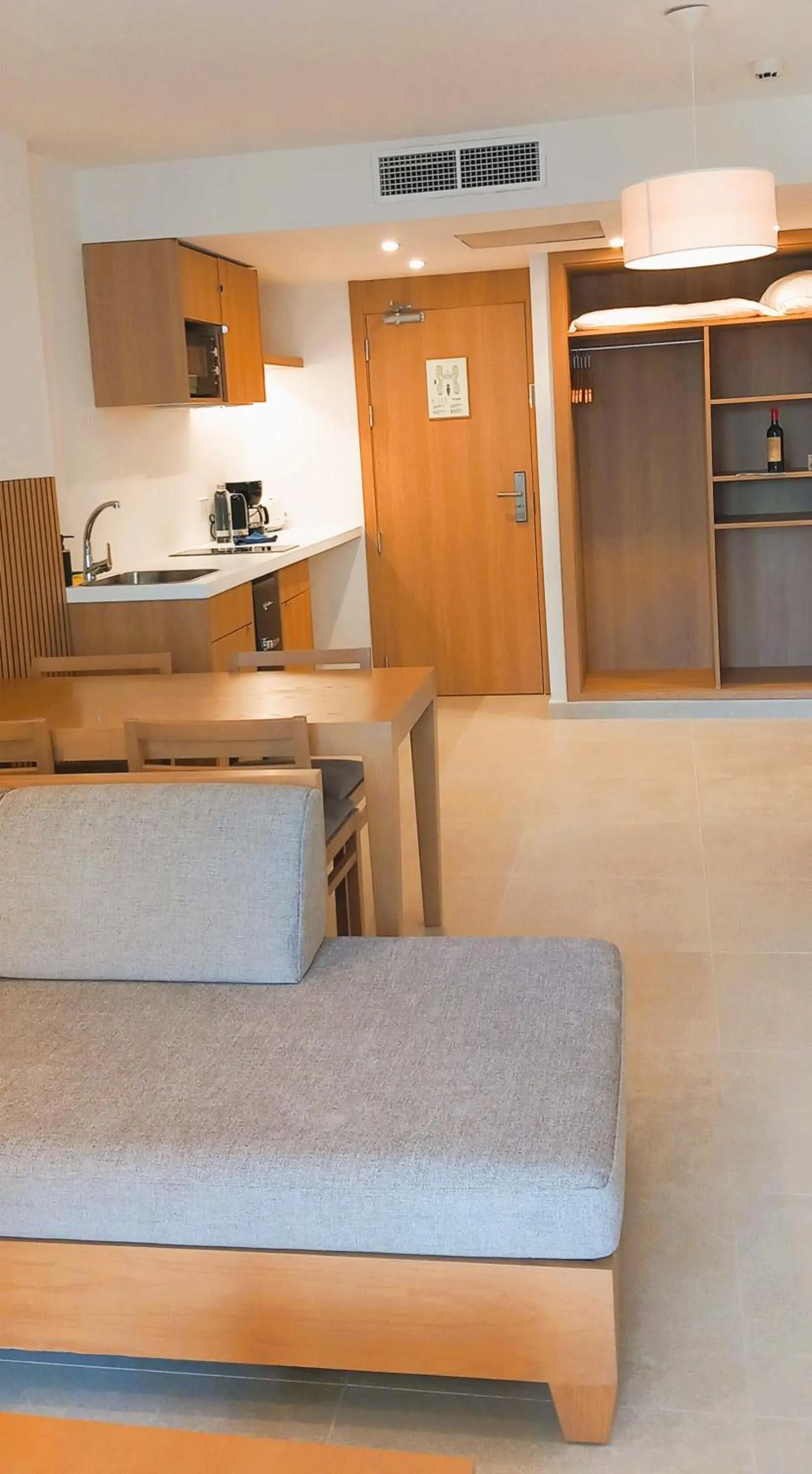 Kitchen or kitchenette in Hotel Bahia Pollensa