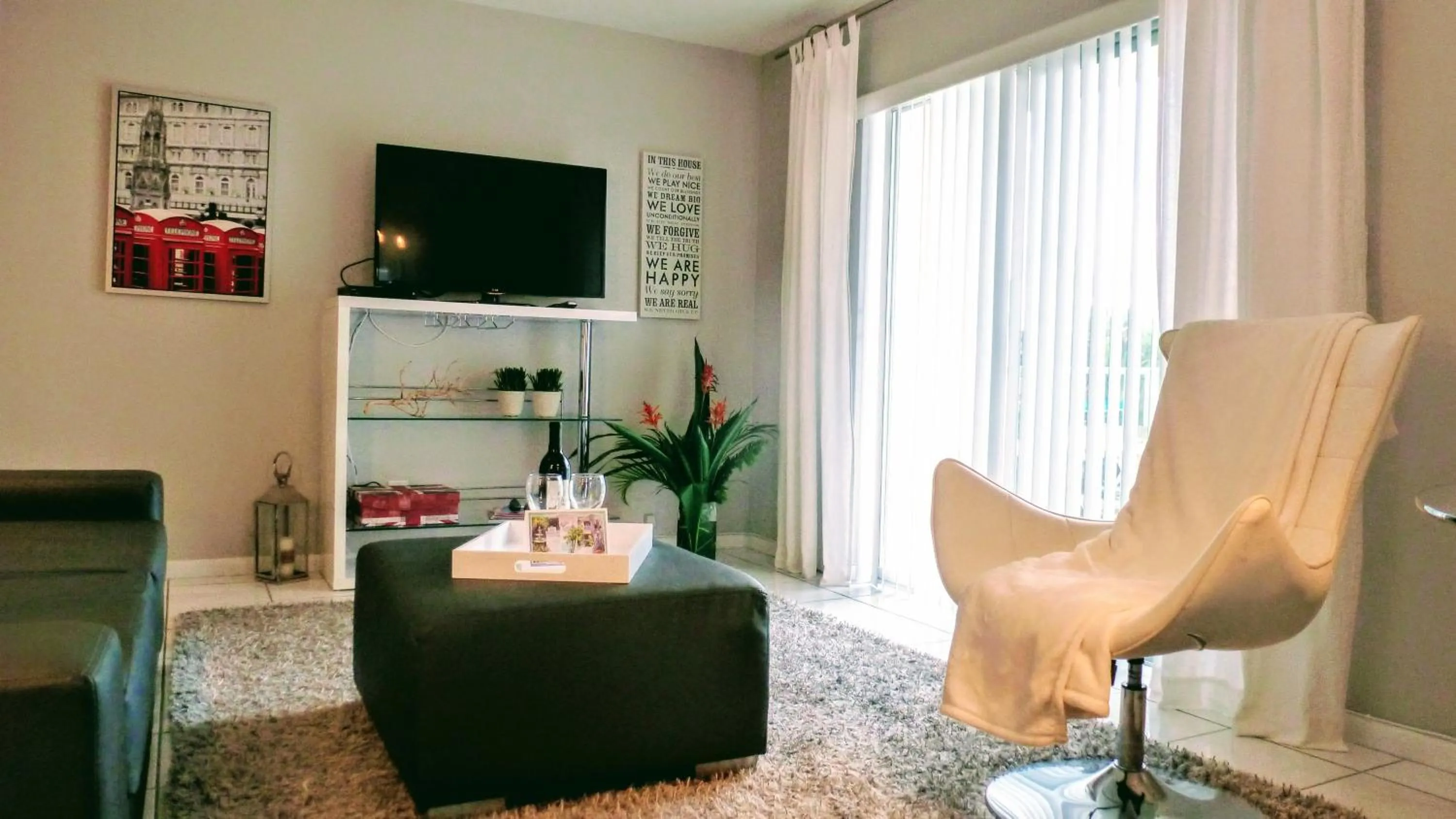 Living room in Villa Venezia