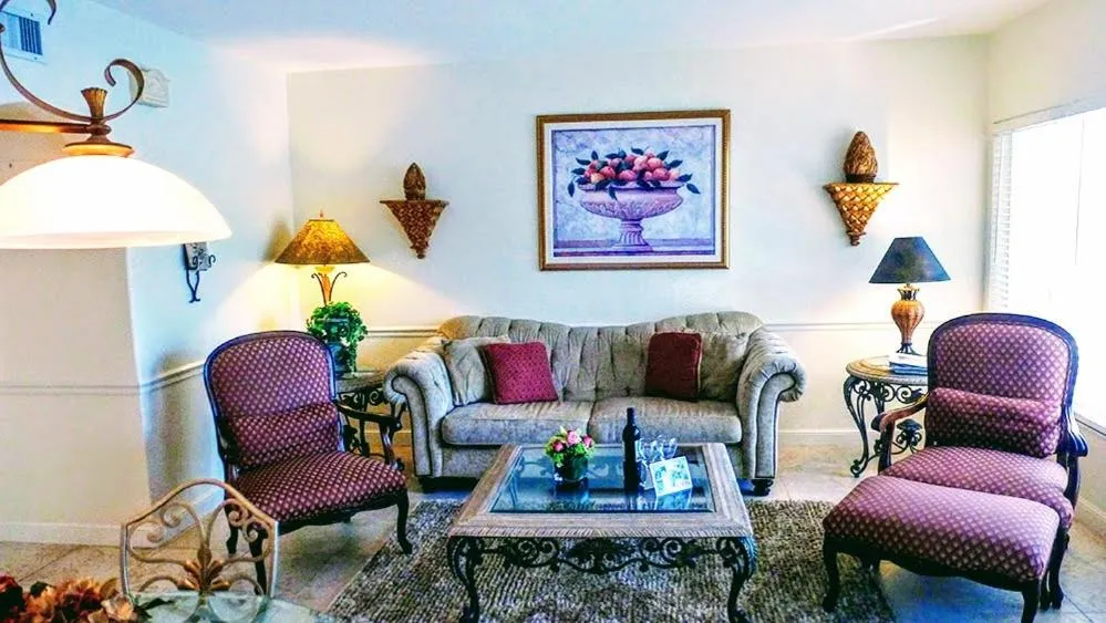 Living room in Villa Venezia